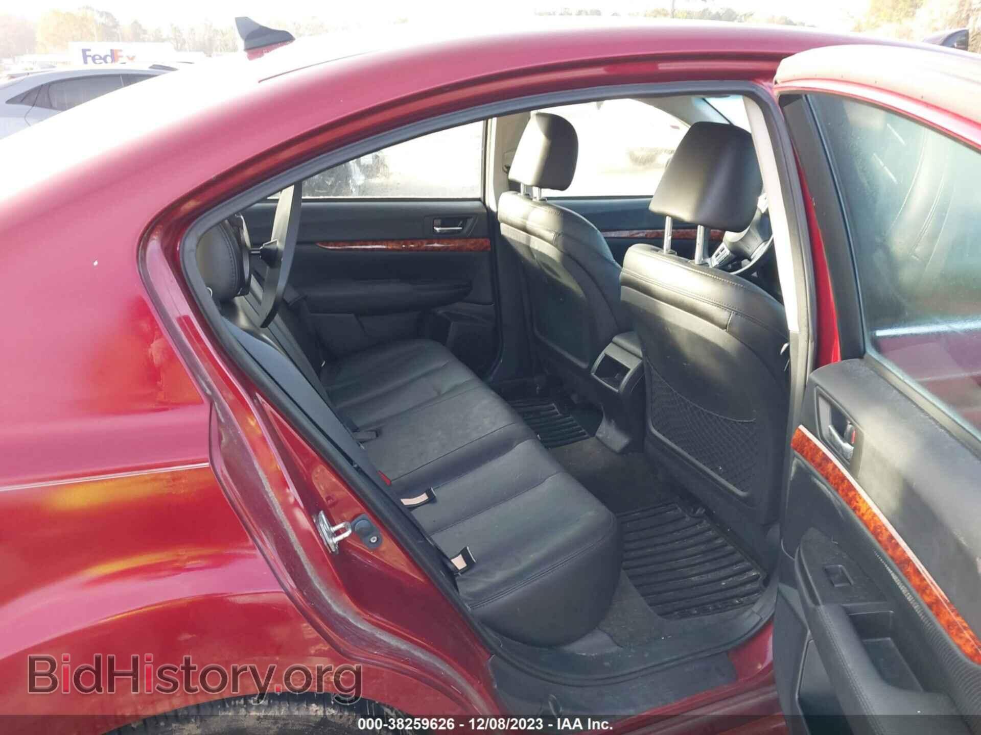 2012 SUBARU LEGACY - VIN: 4S3BMDK69C2017135 - Фото 8