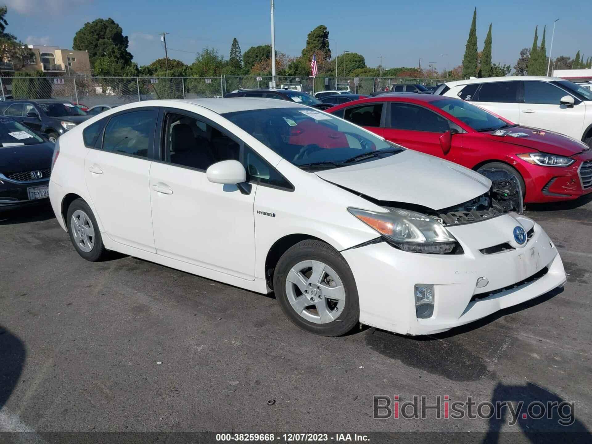 Photo JTDKN3DUXB5316813 - TOYOTA PRIUS 2011