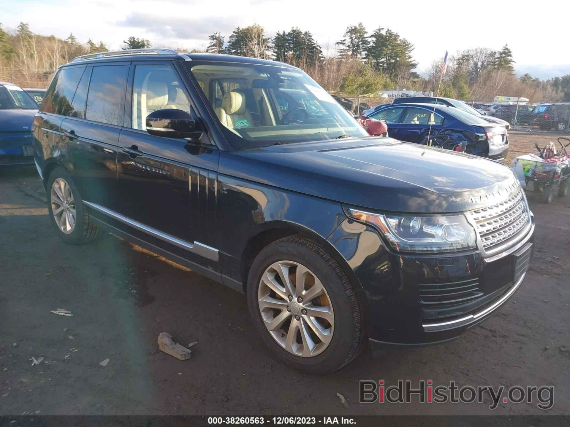 Photo SALGS2VF8FA199179 - LAND ROVER RANGE ROVER 2015