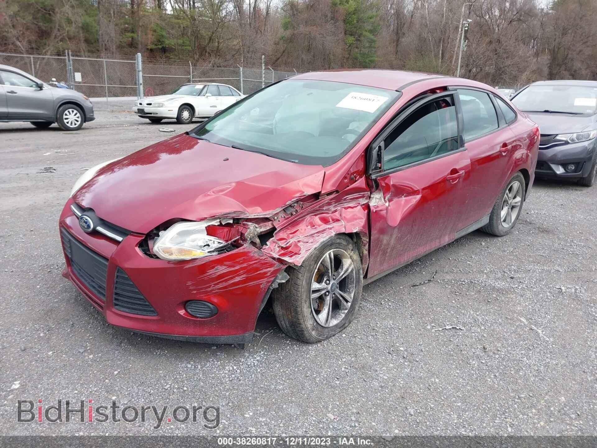 2014 FORD FOCUS - VIN: 1FADP3F21EL126340 - Фото 2