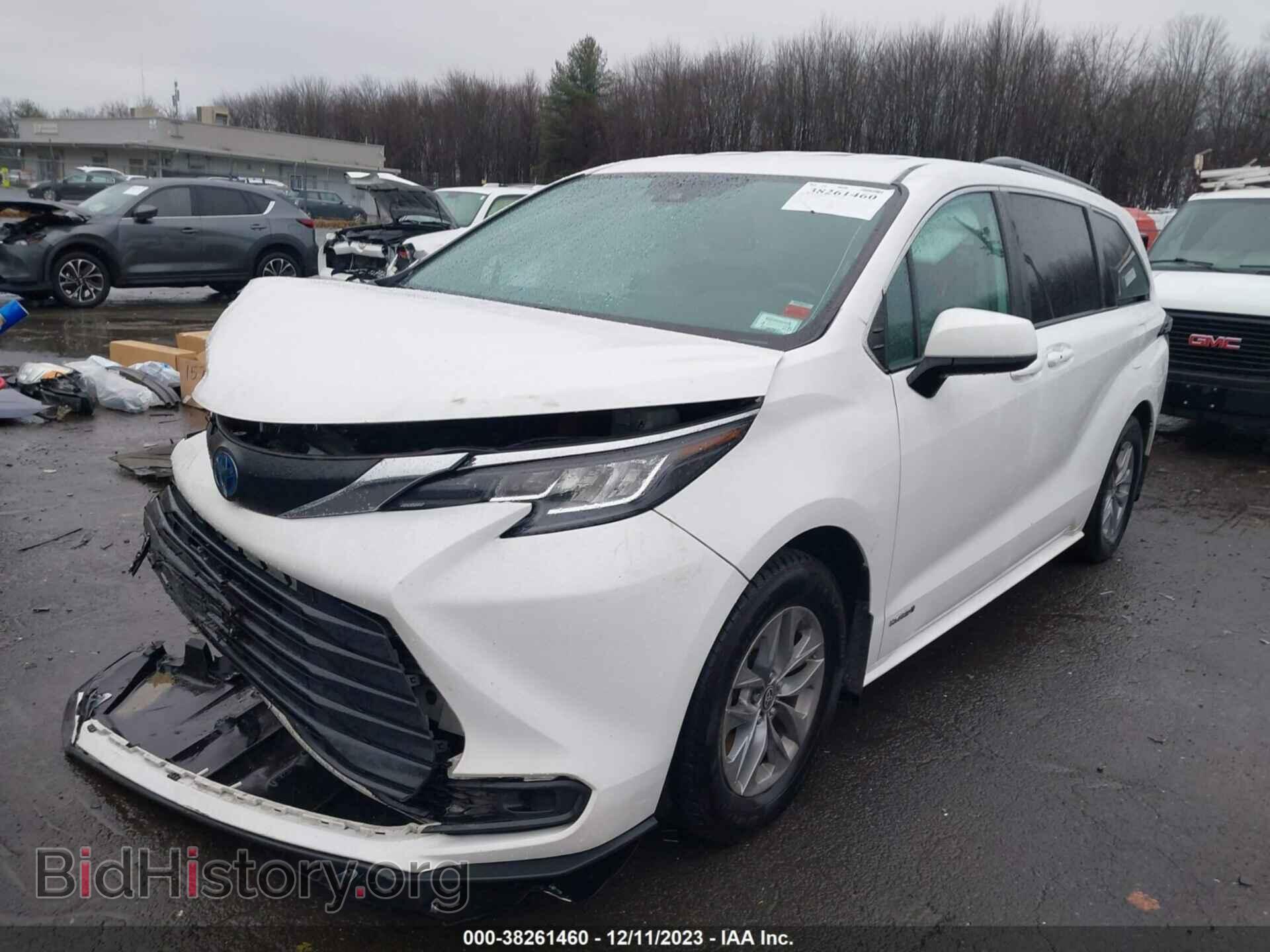 2021 TOYOTA SIENNA - VIN: 5TDKSKFC6MS017775 - Фото 2