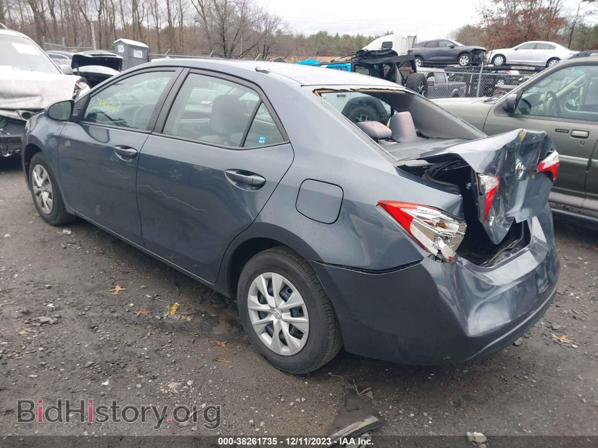 2014 TOYOTA COROLLA - VIN: 2T1BURHEXEC048426 - Фото 3