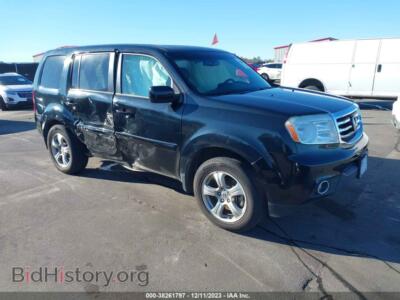 2015 Honda PILOT EX-L, черный — VIN 5FNYF3H66FB026673, IAAI