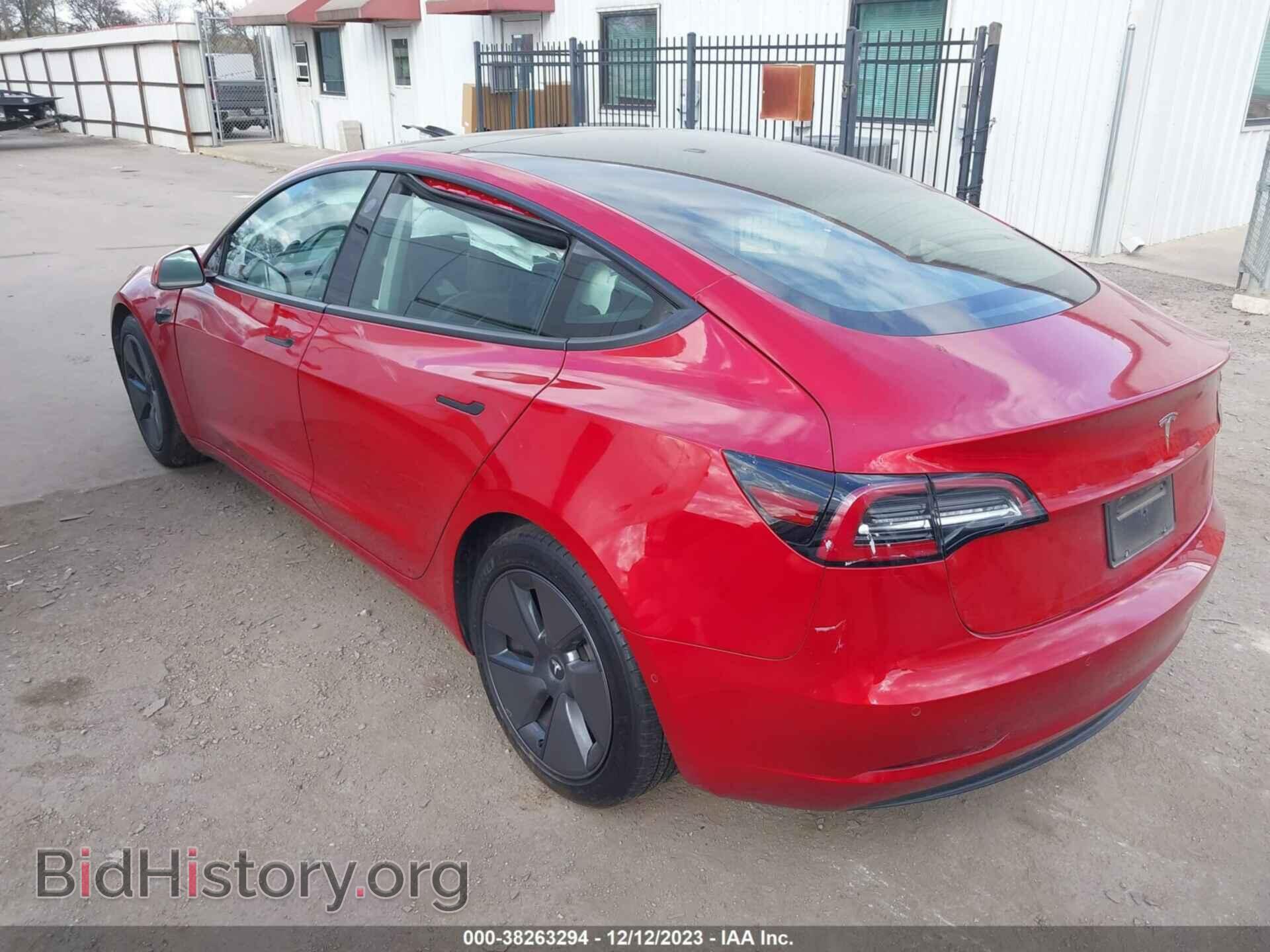 2021 TESLA MODEL 3 - VIN: 5YJ3E1EA8MF015861 - Фото 3