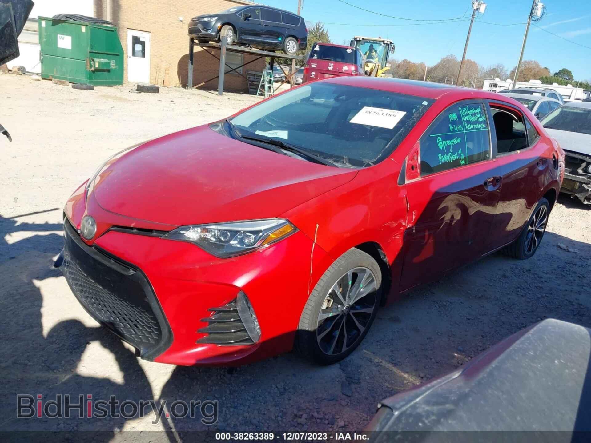 2017 TOYOTA COROLLA - VIN: 5YFBURHE6HP680179 - Фото 2