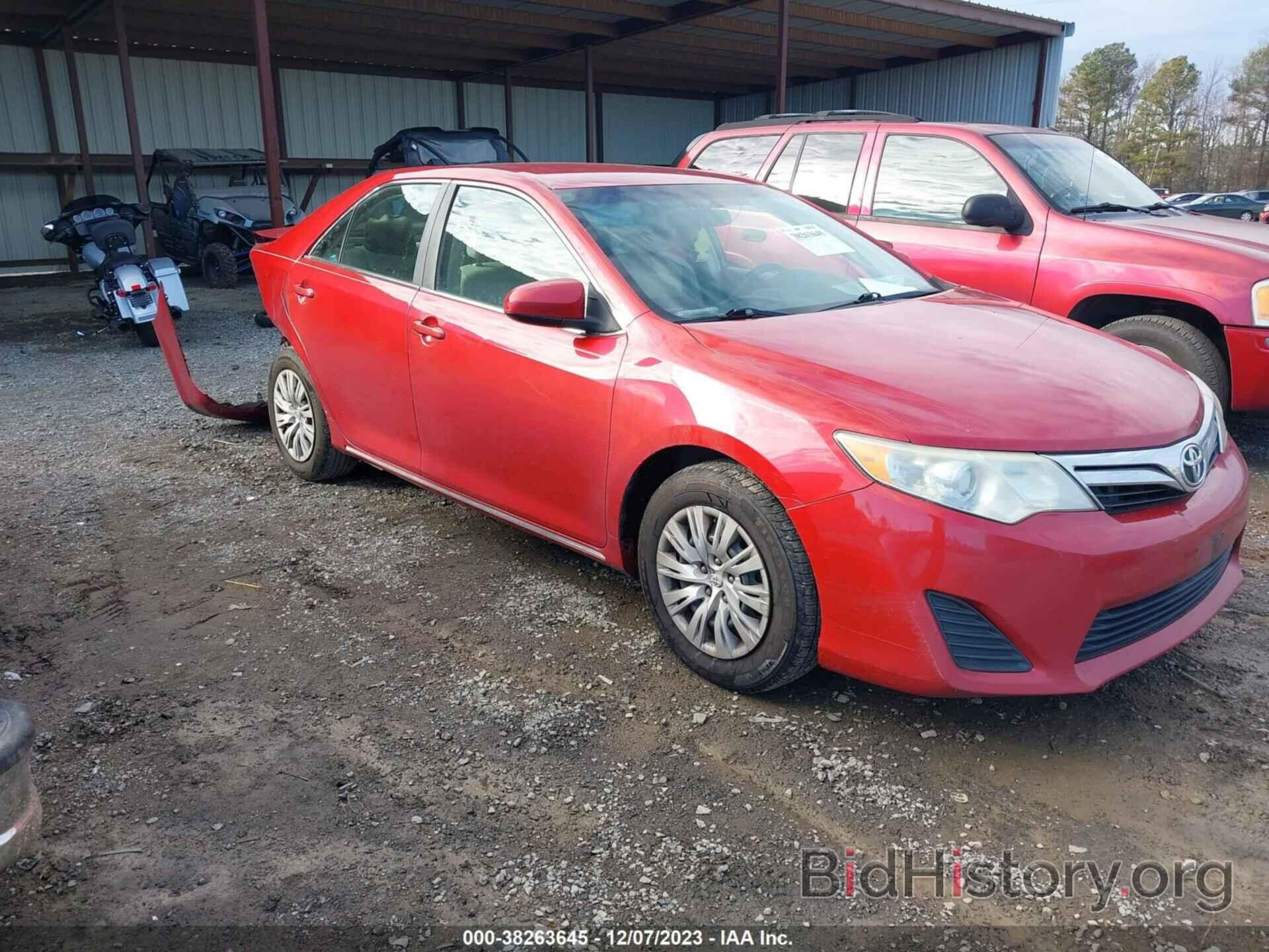 Report 4T4BF1FK1ER383521 TOYOTA CAMRY 2014 Red Gasoline price and