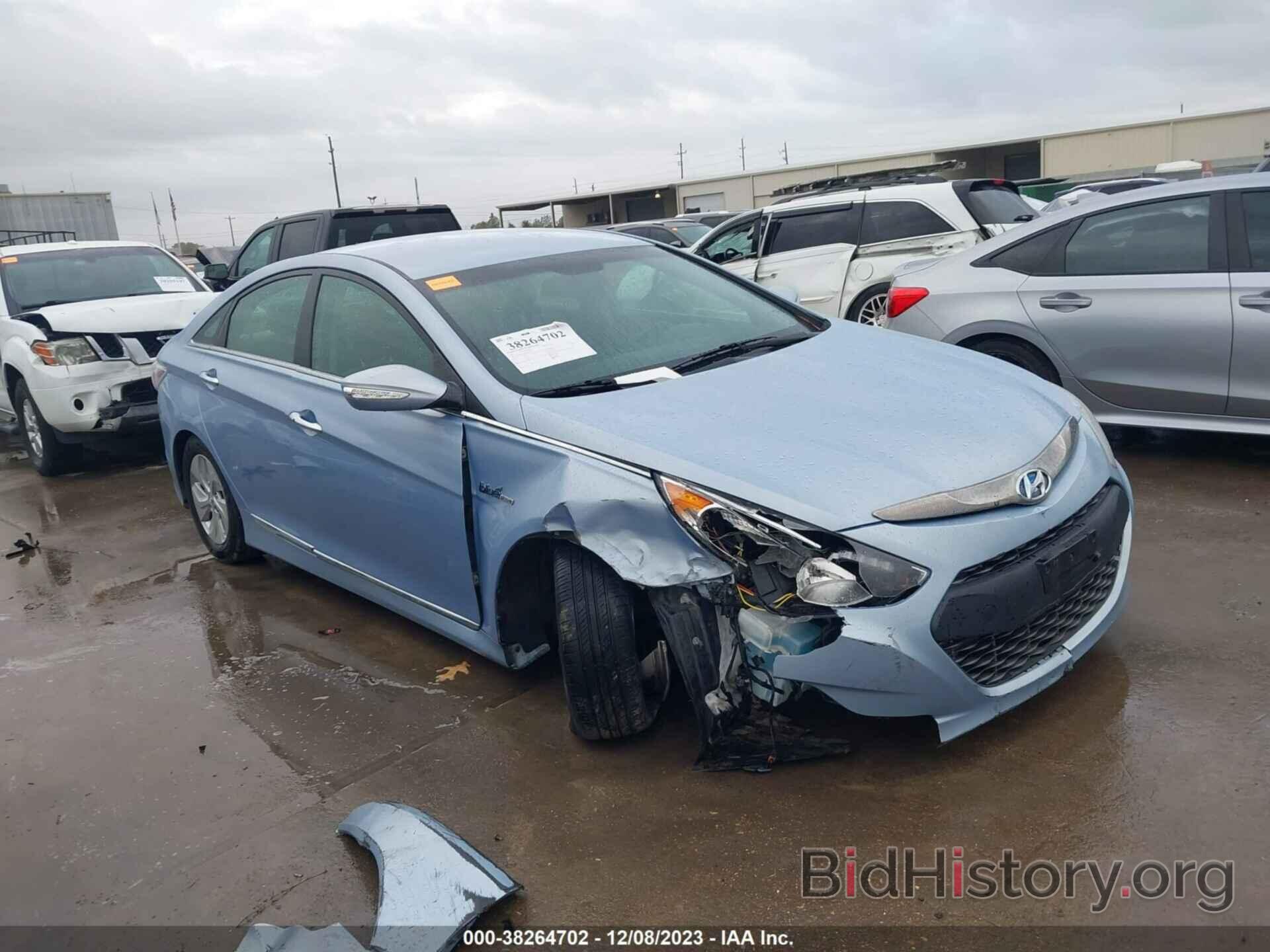 Photo KMHEC4A41FA120362 - HYUNDAI SONATA HYBRID 2015