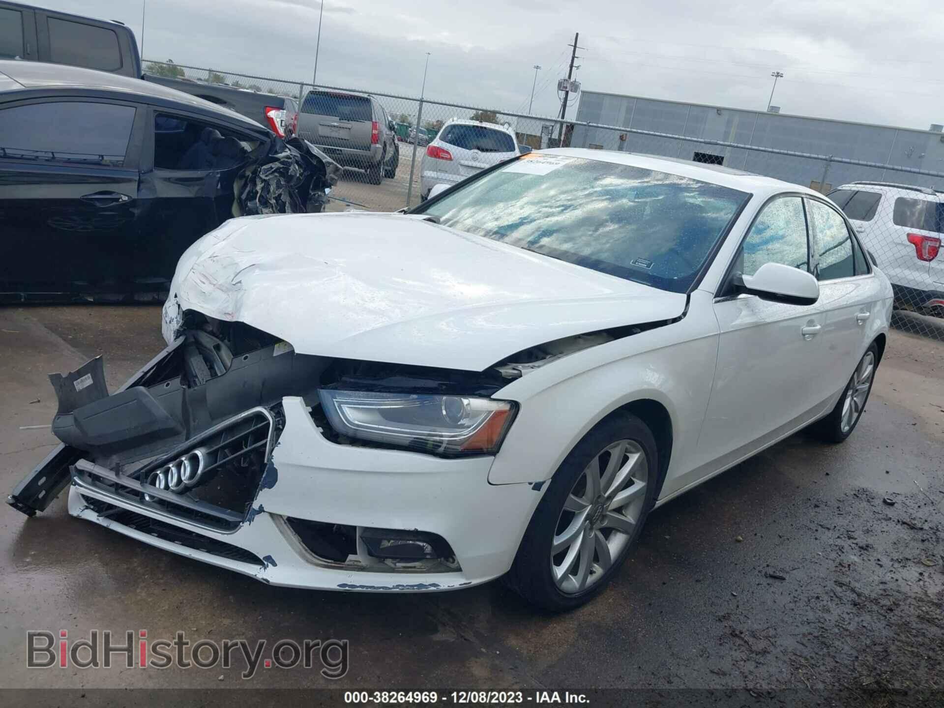 2013 AUDI A4 - VIN: WAUFFAFL6DN032070 - Фото 2