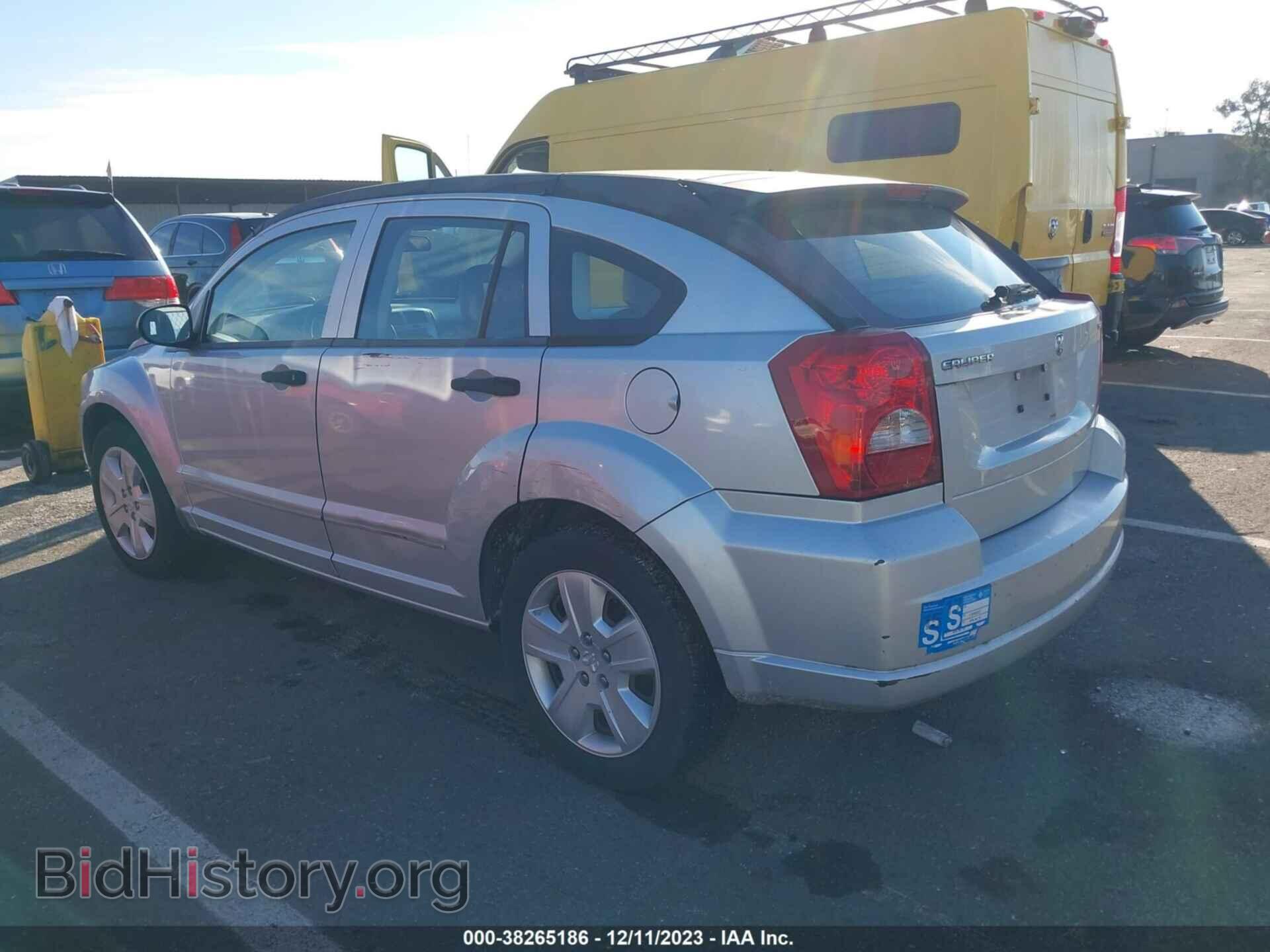 2007 DODGE CALIBER - VIN: 1B3HB48B37D101600 - Фото 3