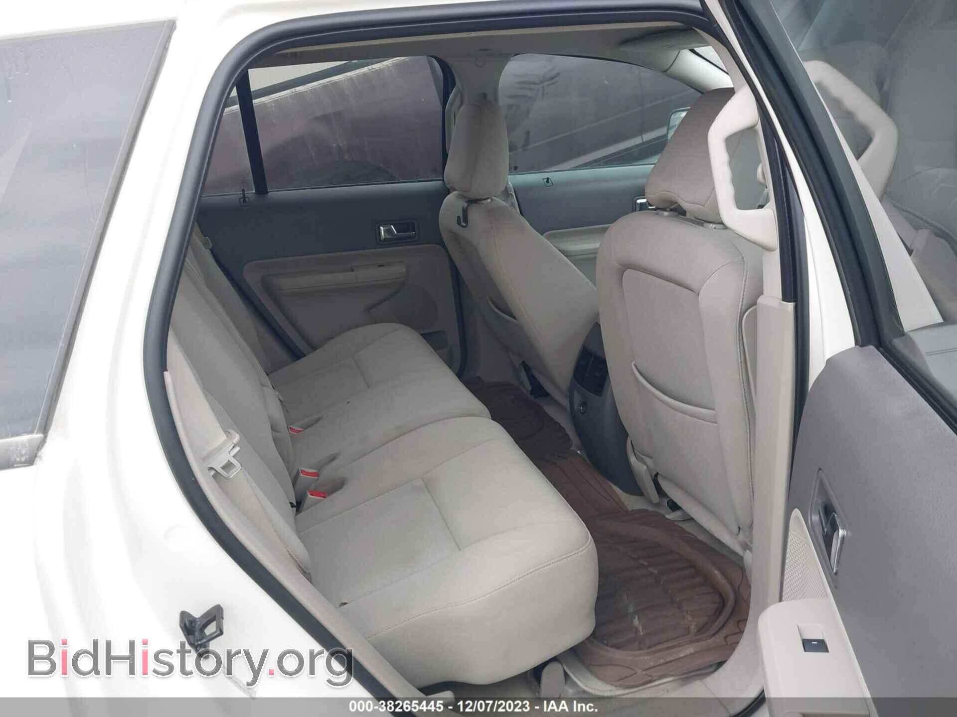 2008 FORD EDGE - VIN: 2FMDK38C58BB42538 - Фото 8