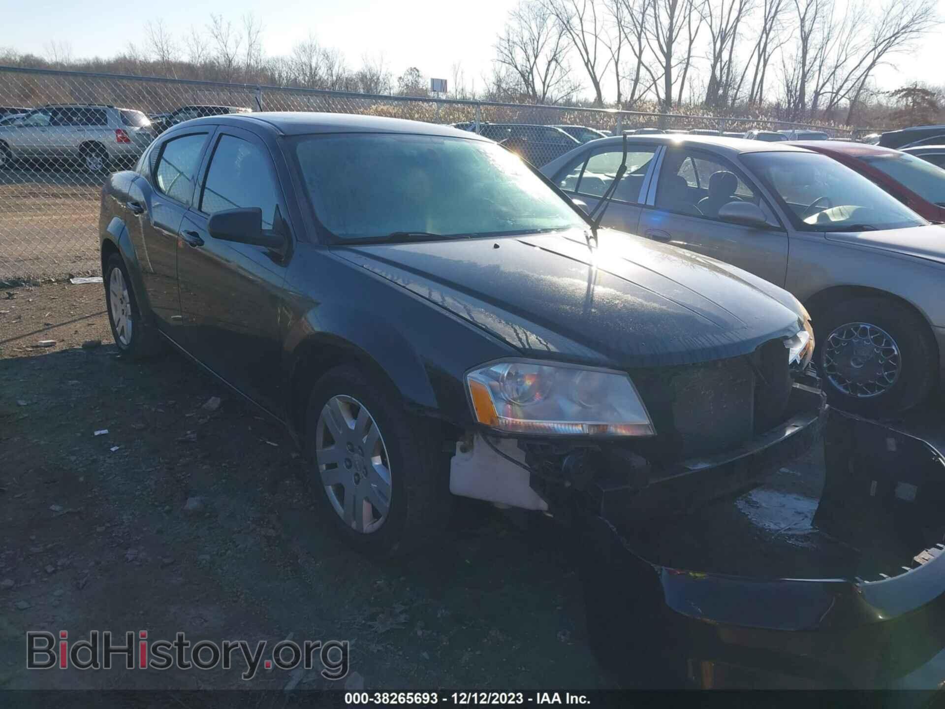 Фотография 1C3CDZAG4DN753321 - DODGE AVENGER 2013