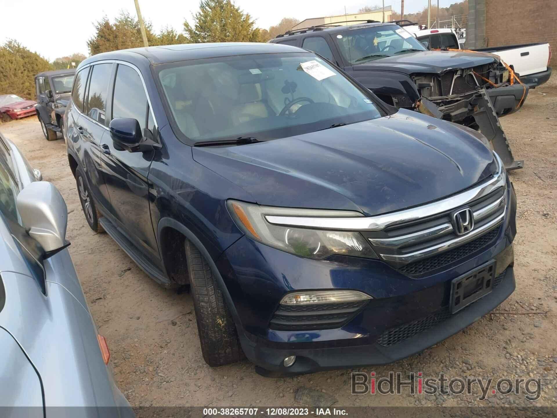 Photo 5FNYF5H71GB005400 - HONDA PILOT 2016