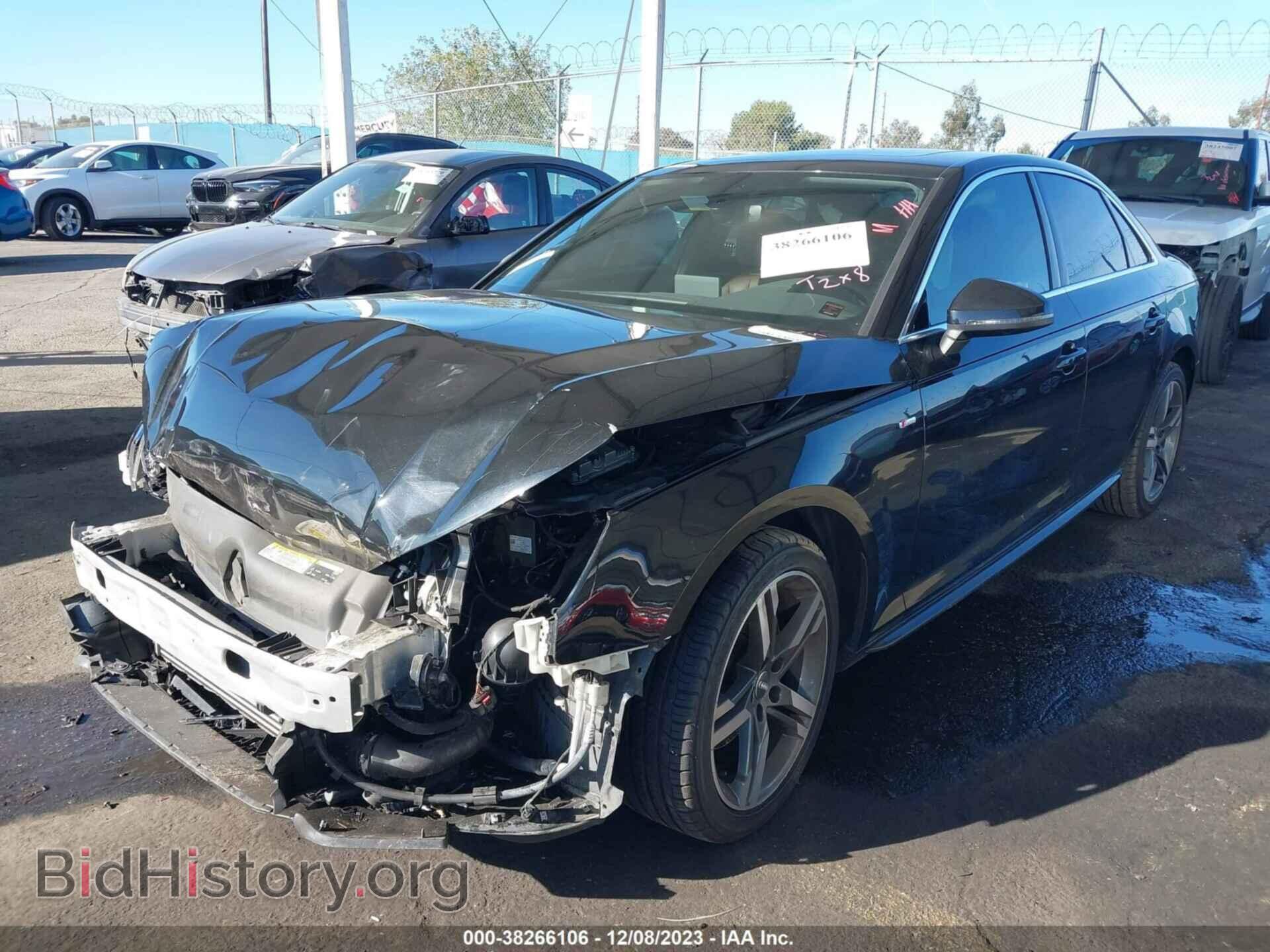 2017 AUDI A4 - VIN: WAULMAF43HN072114 - Фото 2