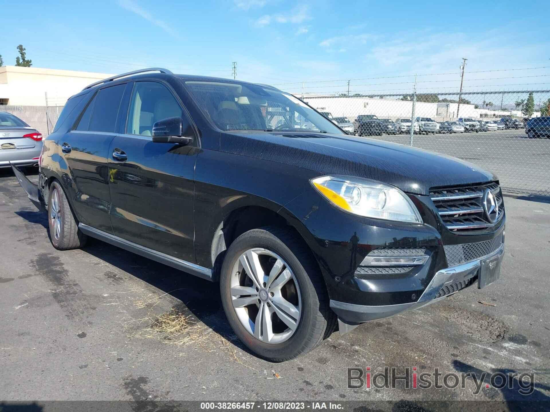 Photo 4JGDA5JB1DA229861 - MERCEDES-BENZ ML 350 2013