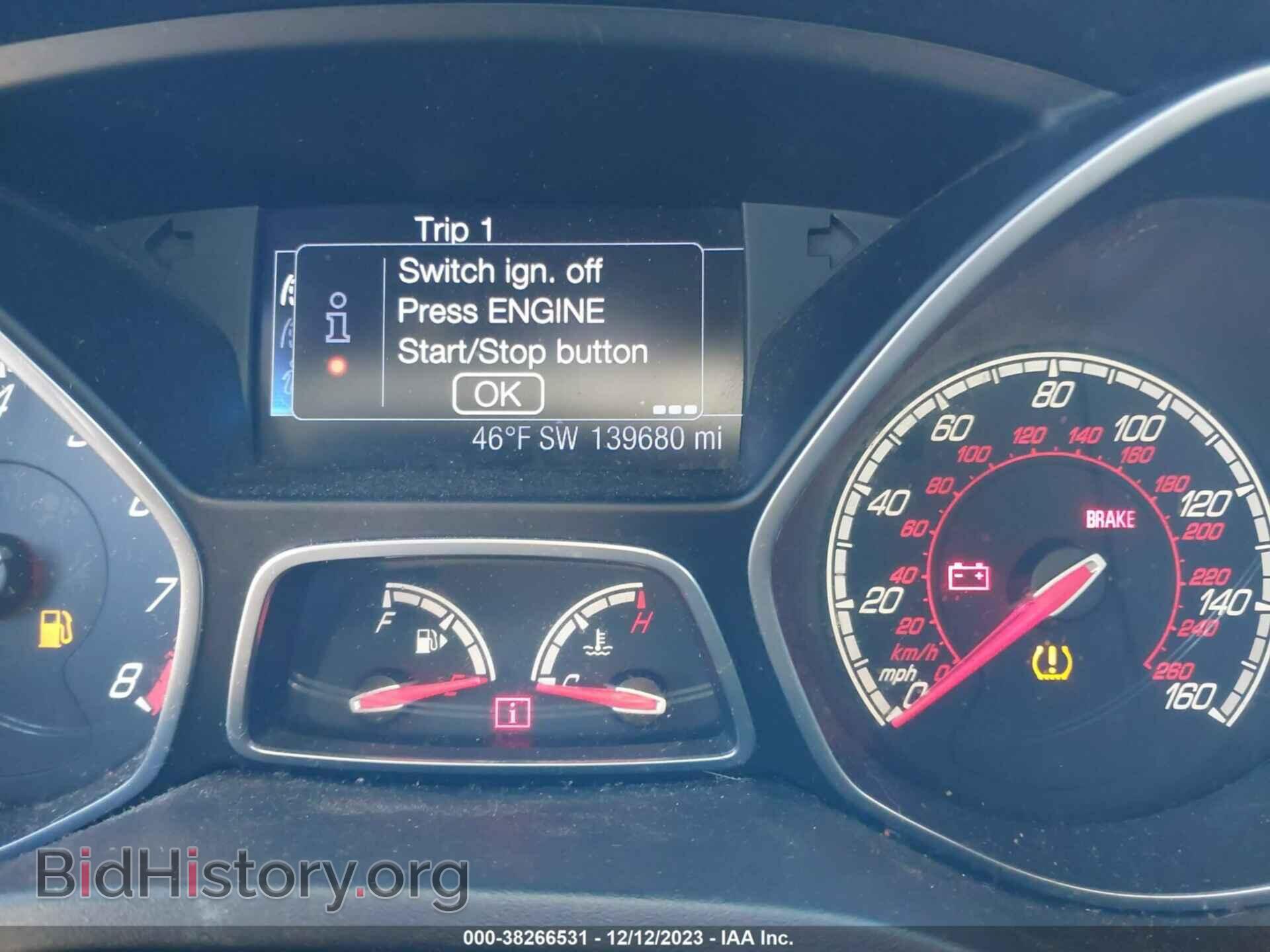 2013 FORD FOCUS - VIN: 1FADP3L99DL185698 - Фото 7