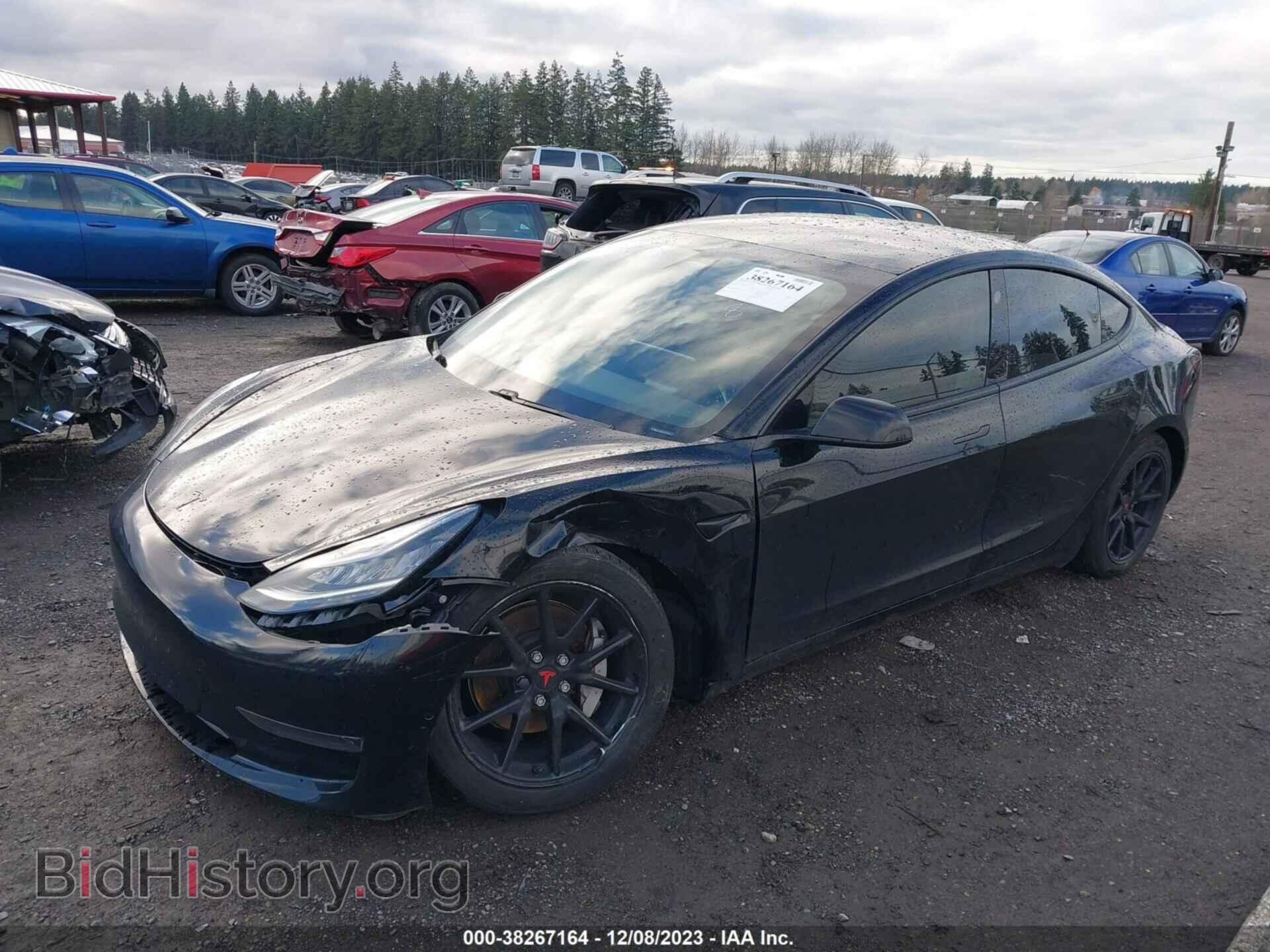 2020 TESLA MODEL 3 - VIN: 5YJ3E1EB7LF744151 - Фото 2
