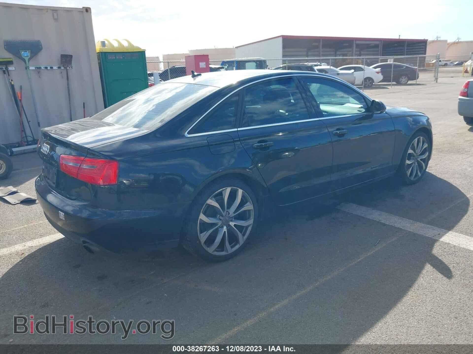 2013 AUDI A6 - VIN: WAUGFAFC6DN093424 - Photo 4