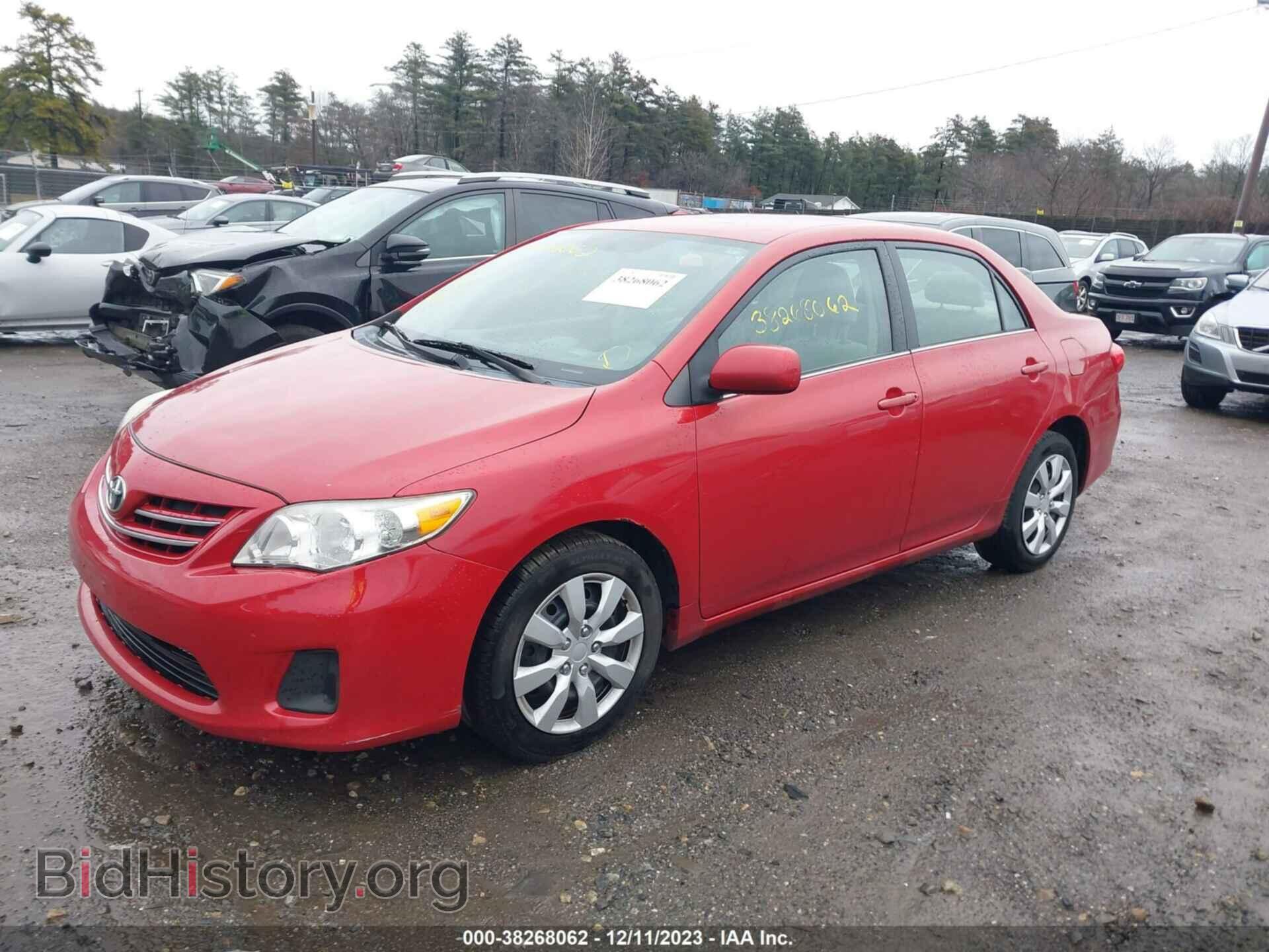 2013 TOYOTA COROLLA - VIN: 2T1BU4EE6DC926701 - Фото 2