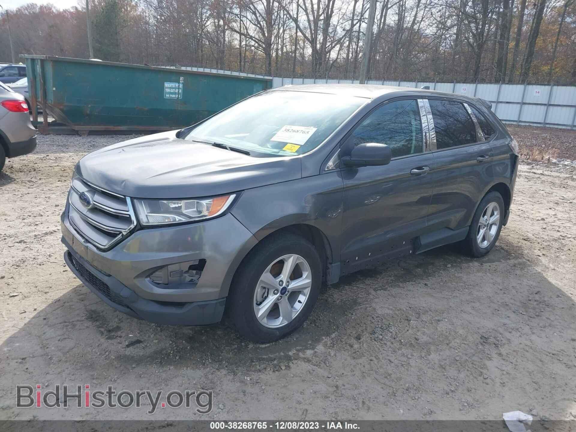 2015 FORD EDGE - VIN: 2FMTK3G90FBC32985 - Фото 2