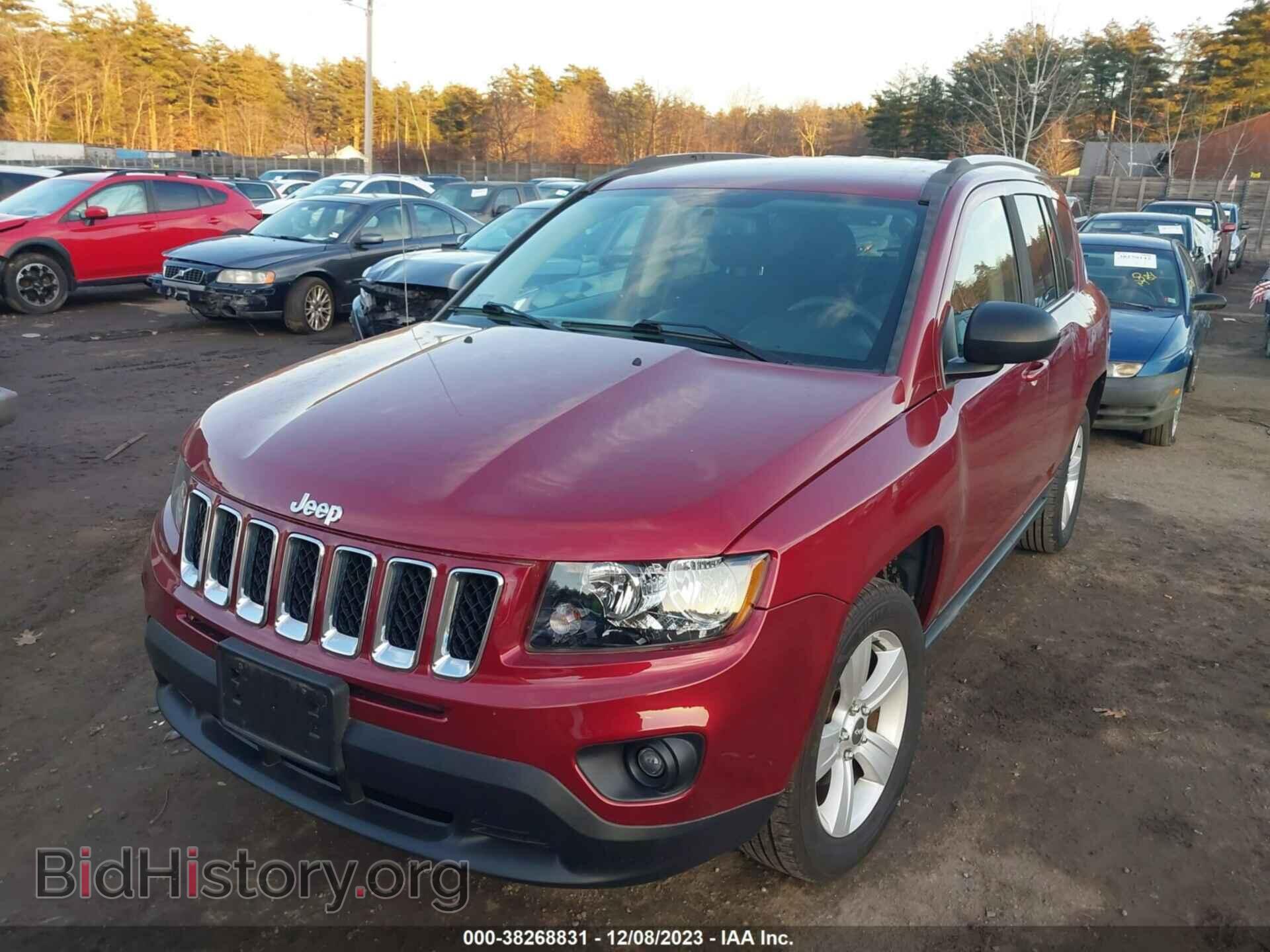 2016 JEEP COMPASS - VIN: 1C4NJDBB1GD778514 - Фото 2