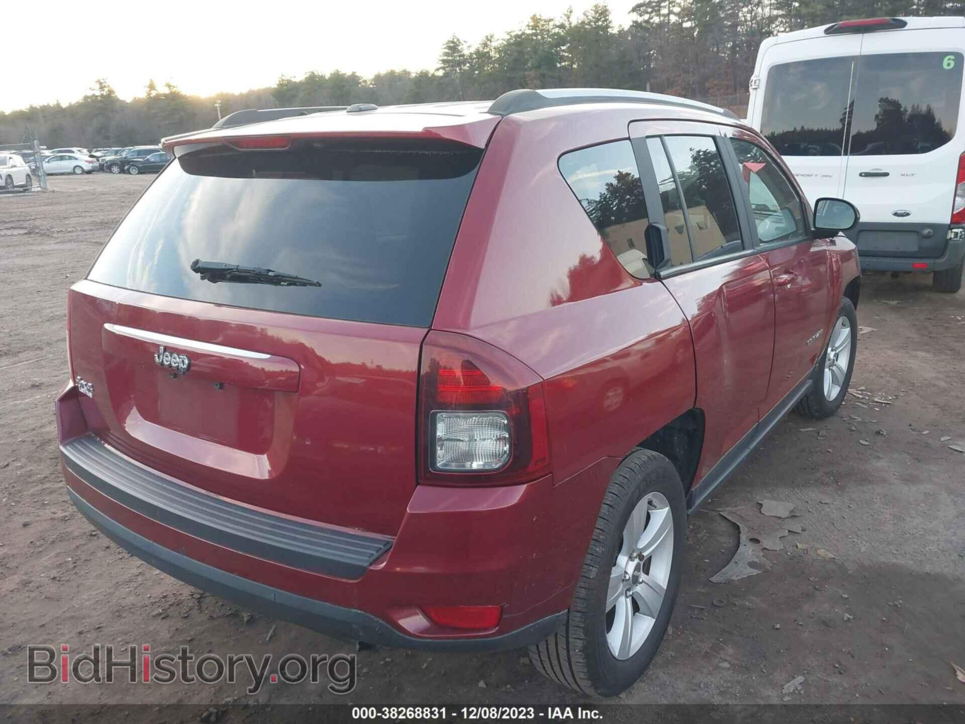 2016 JEEP COMPASS - VIN: 1C4NJDBB1GD778514 - Фото 4
