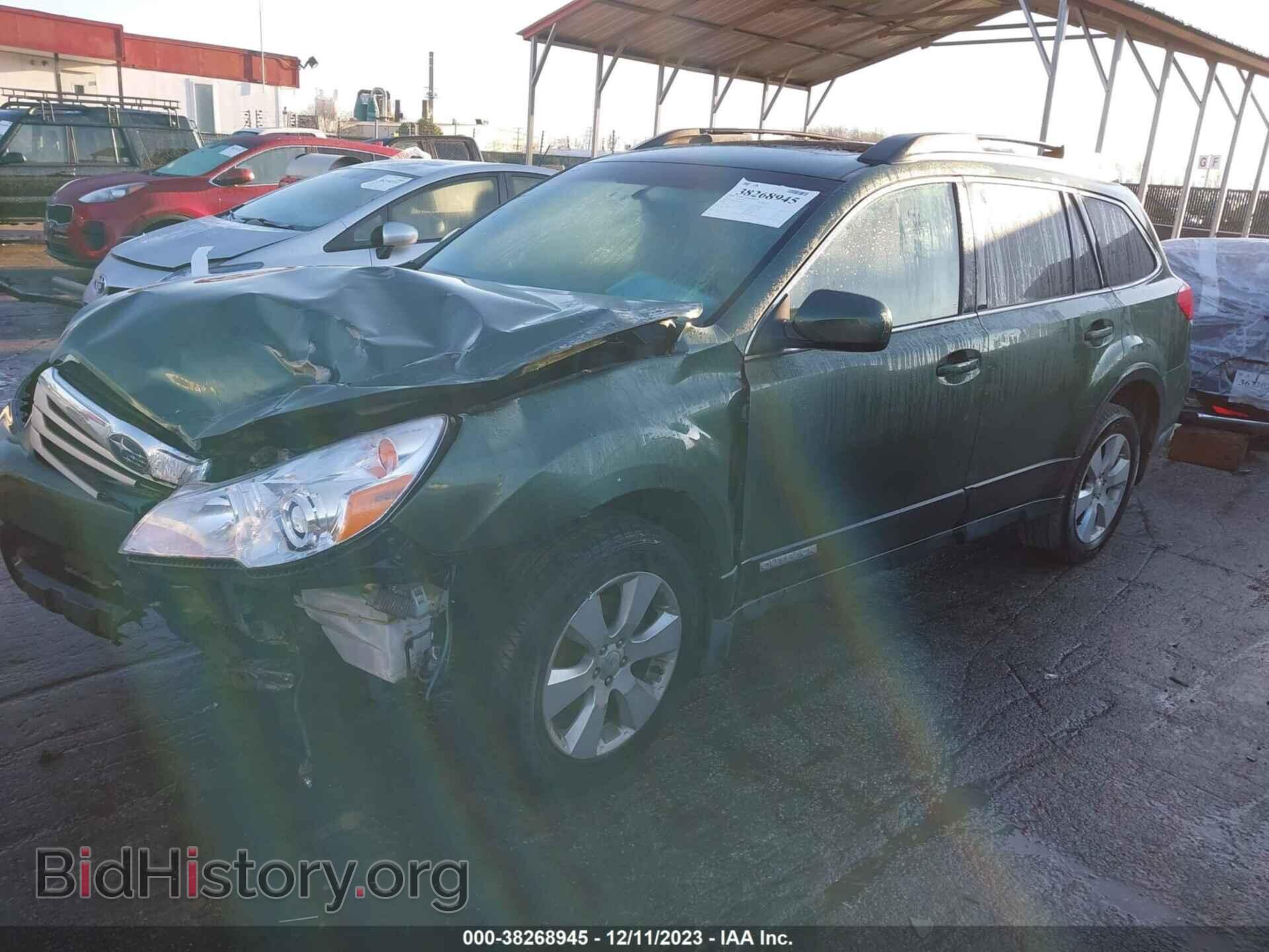 2011 SUBARU OUTBACK - VIN: 4S4BRBKC7B3356489 - Фото 2