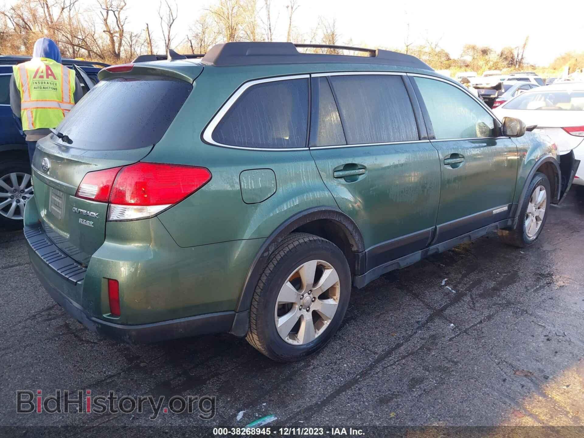 2011 SUBARU OUTBACK - VIN: 4S4BRBKC7B3356489 - Фото 4