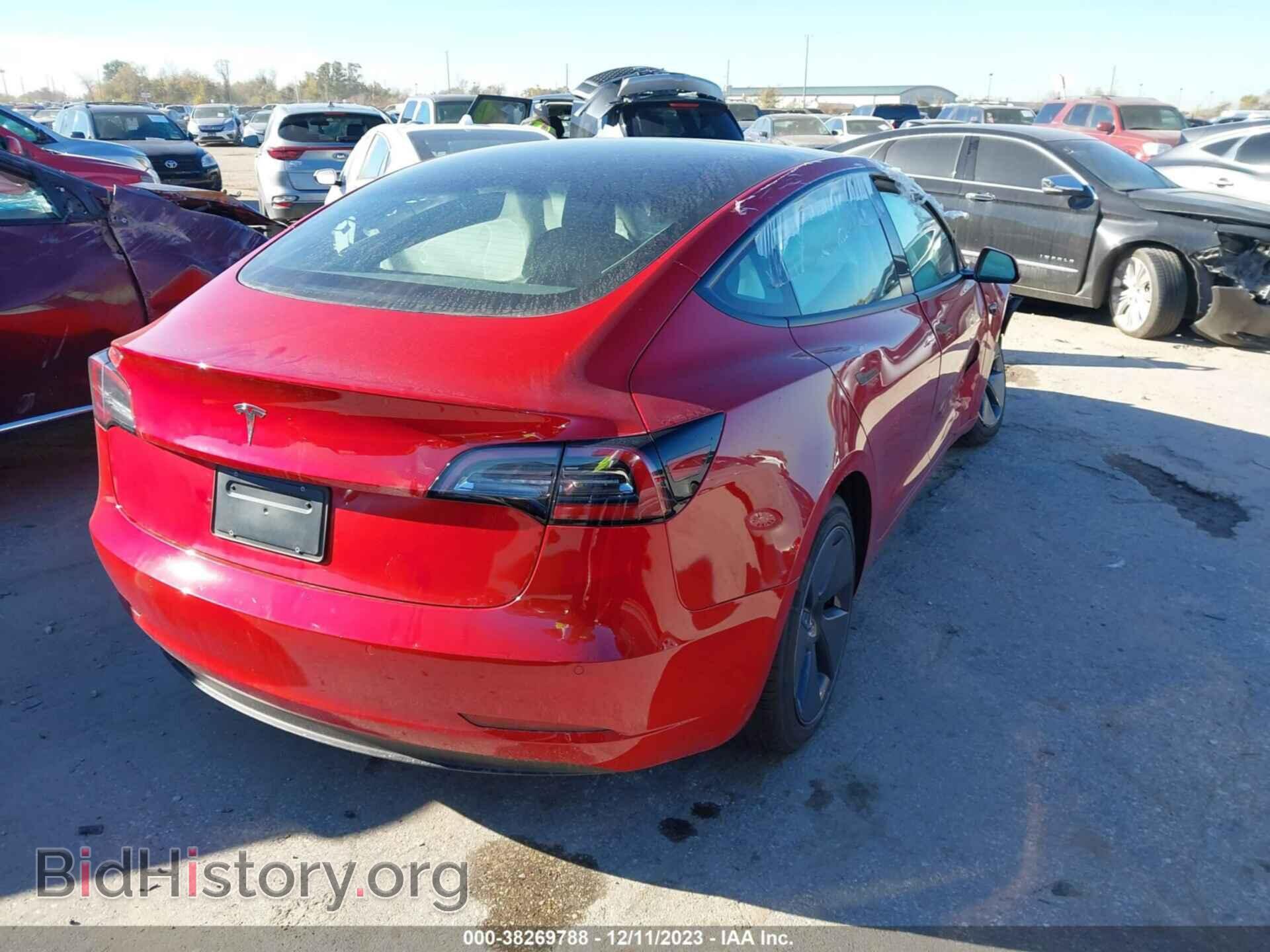 2022 TESLA MODEL 3 - VIN: 5YJ3E1EA2NF319527 - Photo 4