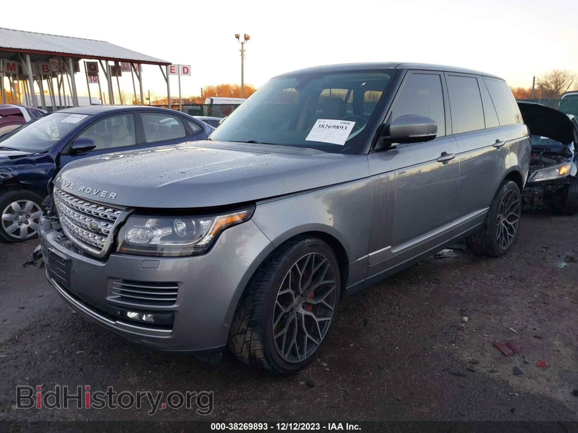 2013 LAND ROVER RANGE ROVER - VIN: SALGS2DF0DA115452 - Фото 2