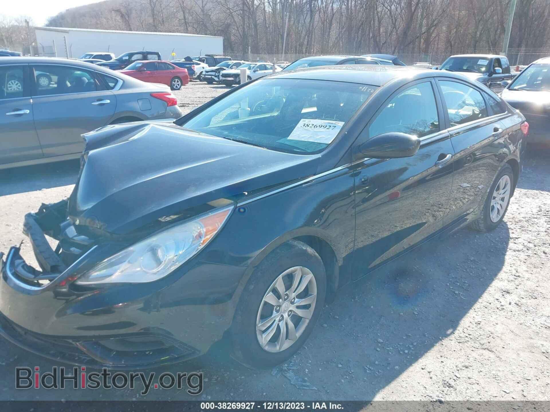 2013 HYUNDAI SONATA - VIN: 5NPEB4AC2DH540748 - Фото 2