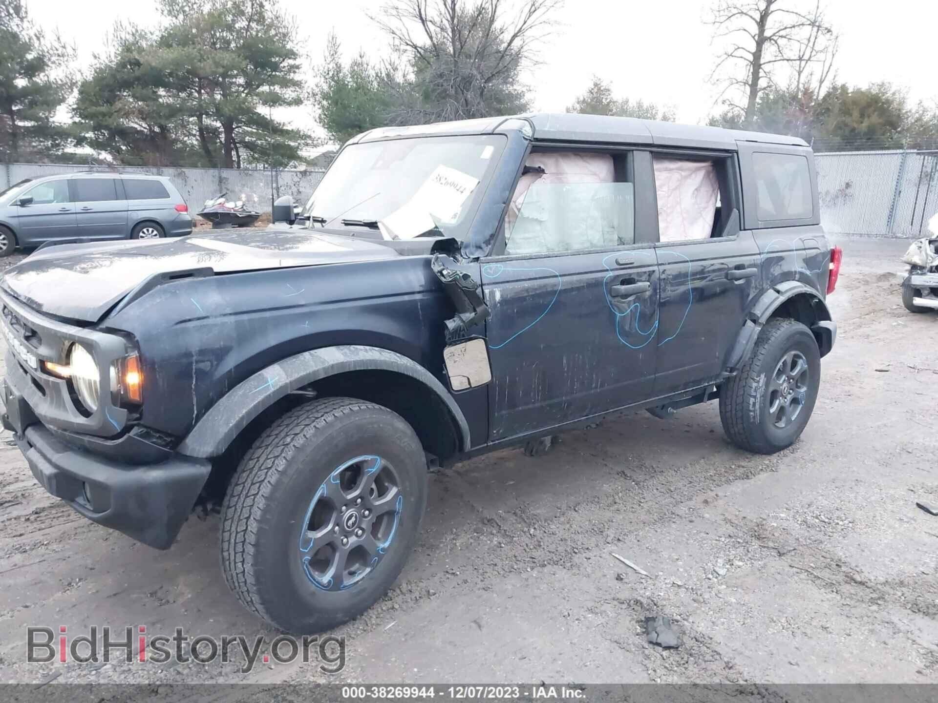 2021 FORD BRONCO - VIN: 1FMEE5BP1MLB02972 - Фото 2
