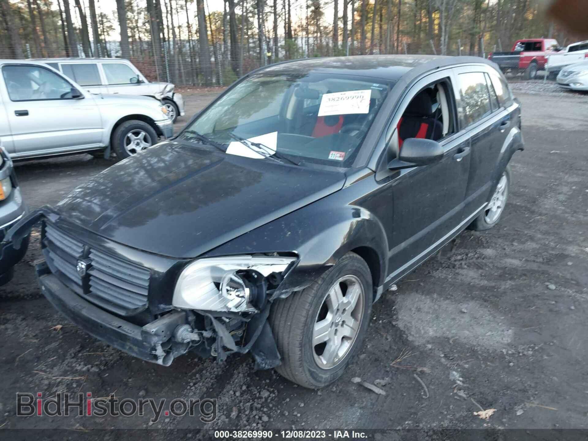 2008 DODGE CALIBER - VIN: 1B3HB28B08D709144 - Фото 2