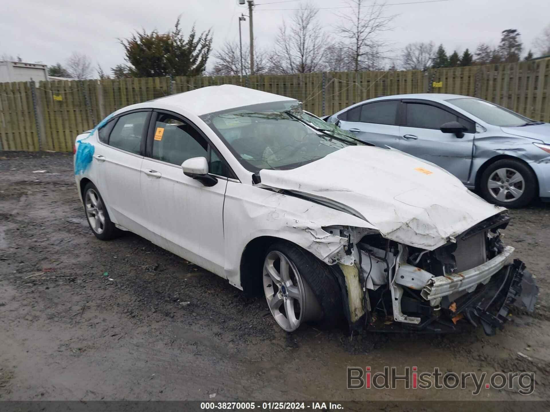 Photo 3FA6P0G70GR184266 - FORD FUSION 2016