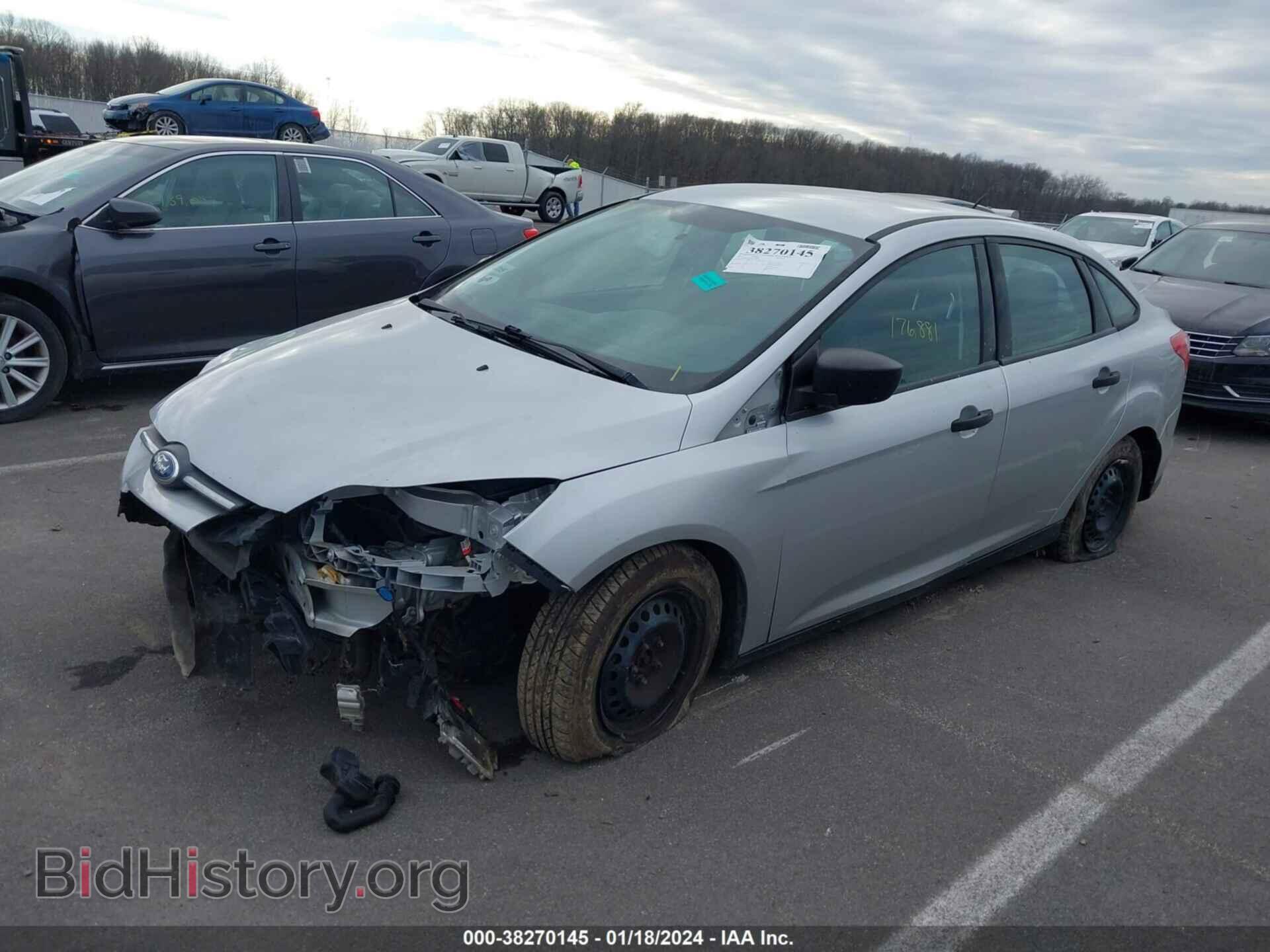 2014 FORD FOCUS - VIN: 1FADP3E29EL443302 - Фото 2