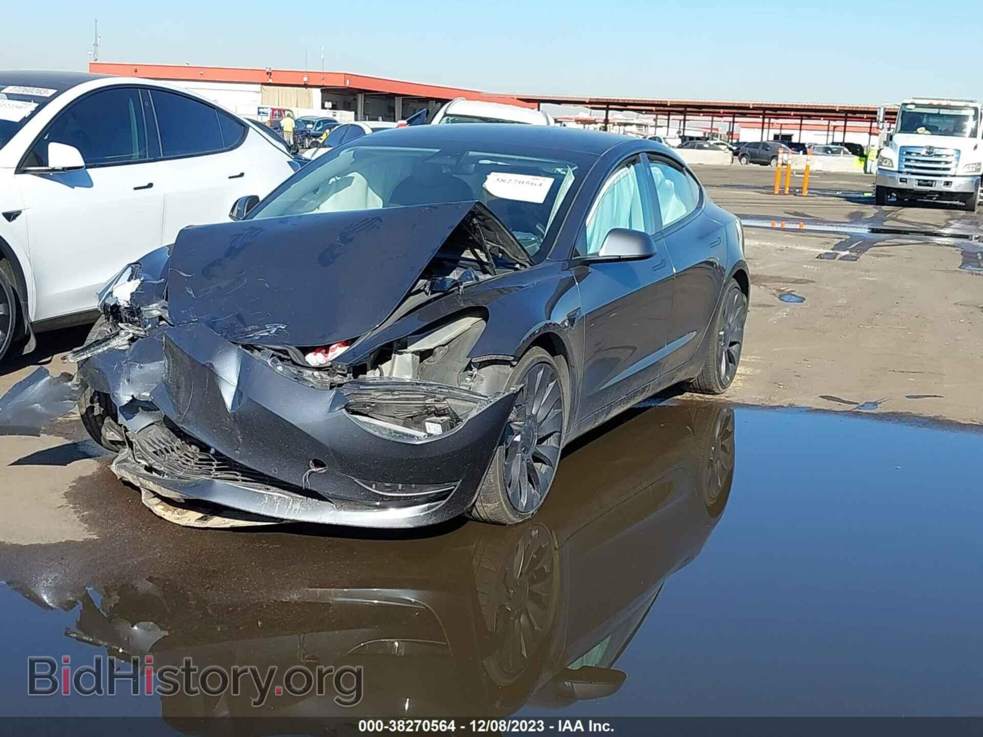 2022 TESLA MODEL 3 - VIN: 5YJ3E1EC4NF176534 - Photo 2