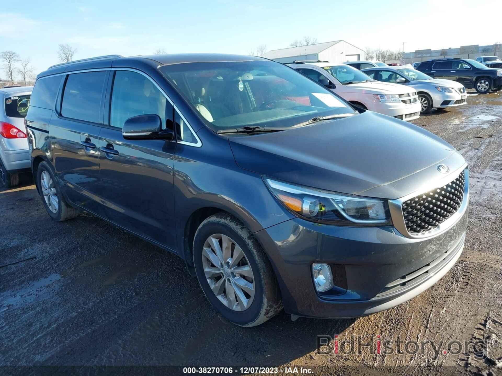 Photo KNDMC5C15G6133368 - KIA SEDONA 2016