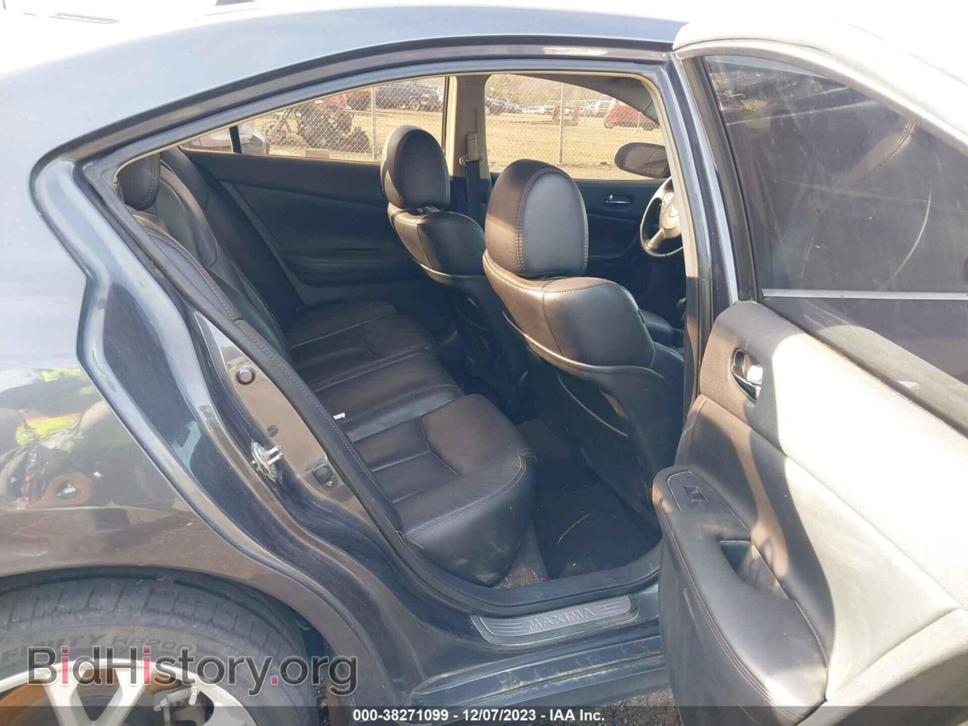 2012 NISSAN MAXIMA - VIN: 1N4AA5AP7CC838111 - Фото 8