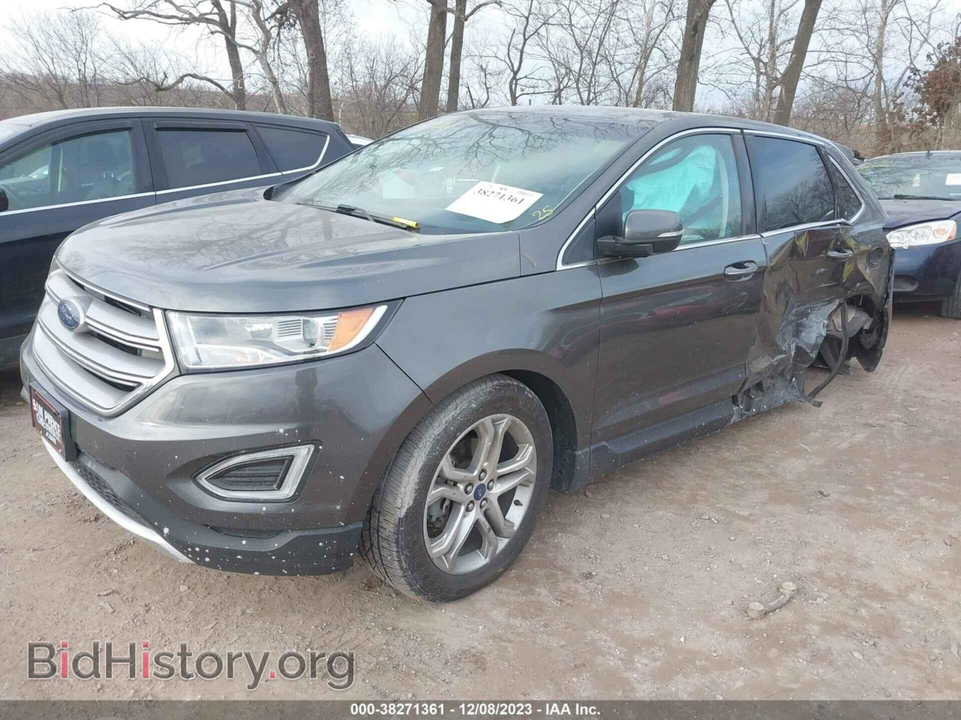 2018 FORD EDGE - VIN: 2FMPK3K98JBB75162 - Фото 2