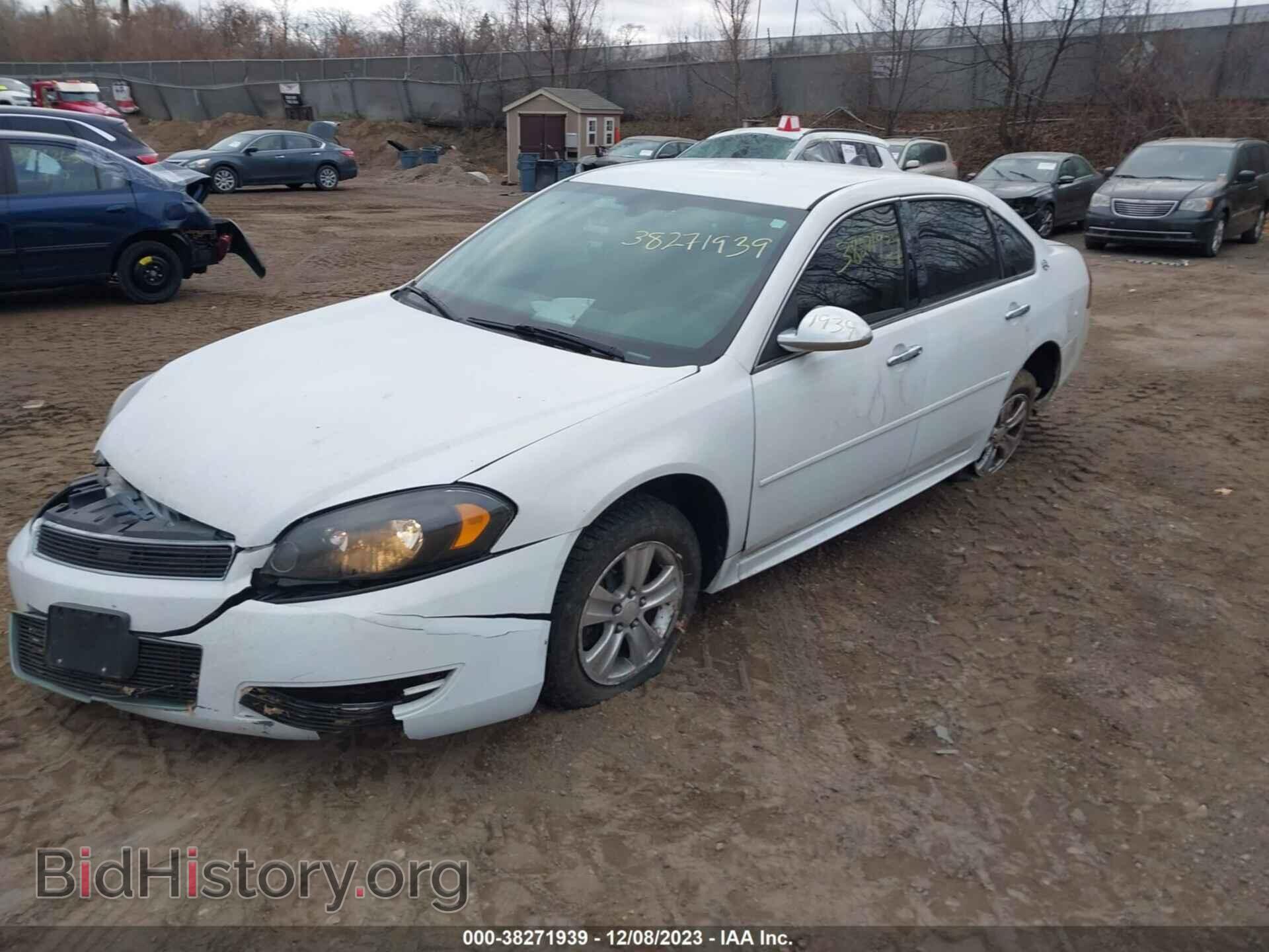 2012 CHEVROLET IMPALA - VIN: 2G1WF5E35C1272859 - Фото 2