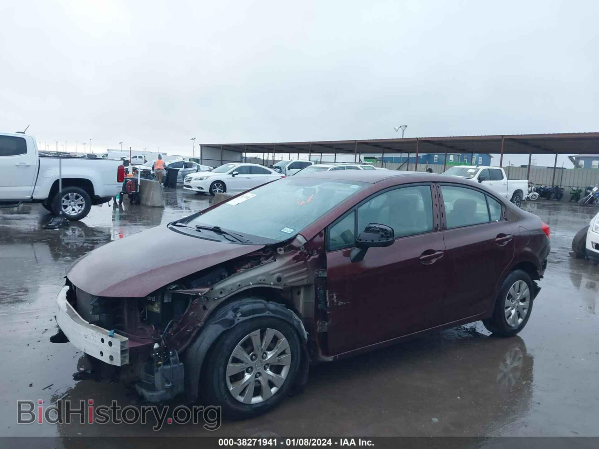 2012 HONDA CIVIC - VIN: 19XFB2F5XCE041976 - Фото 6