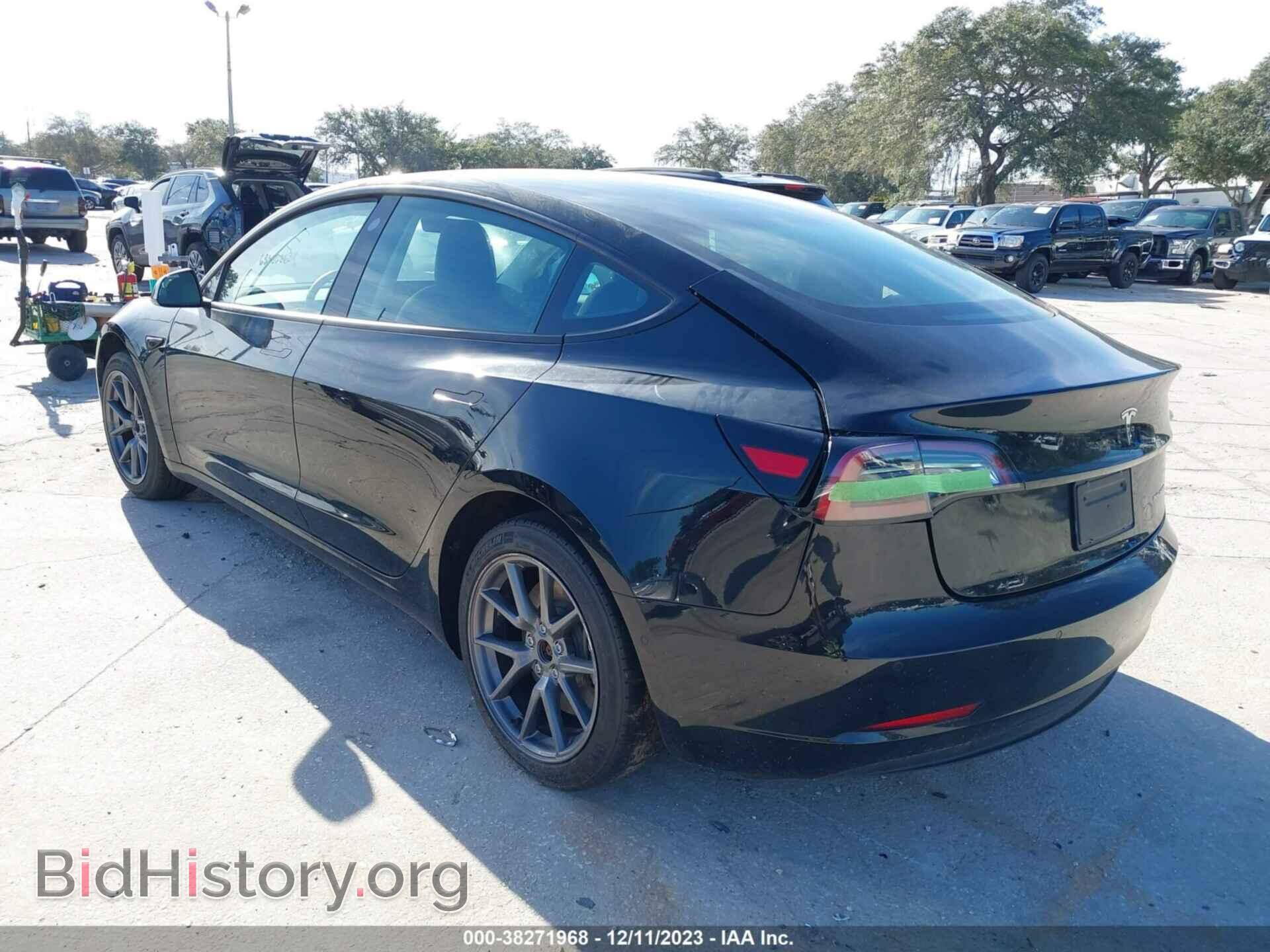 2022 TESLA MODEL 3 - VIN: 5YJ3E1EB8NF328273 - Фото 3