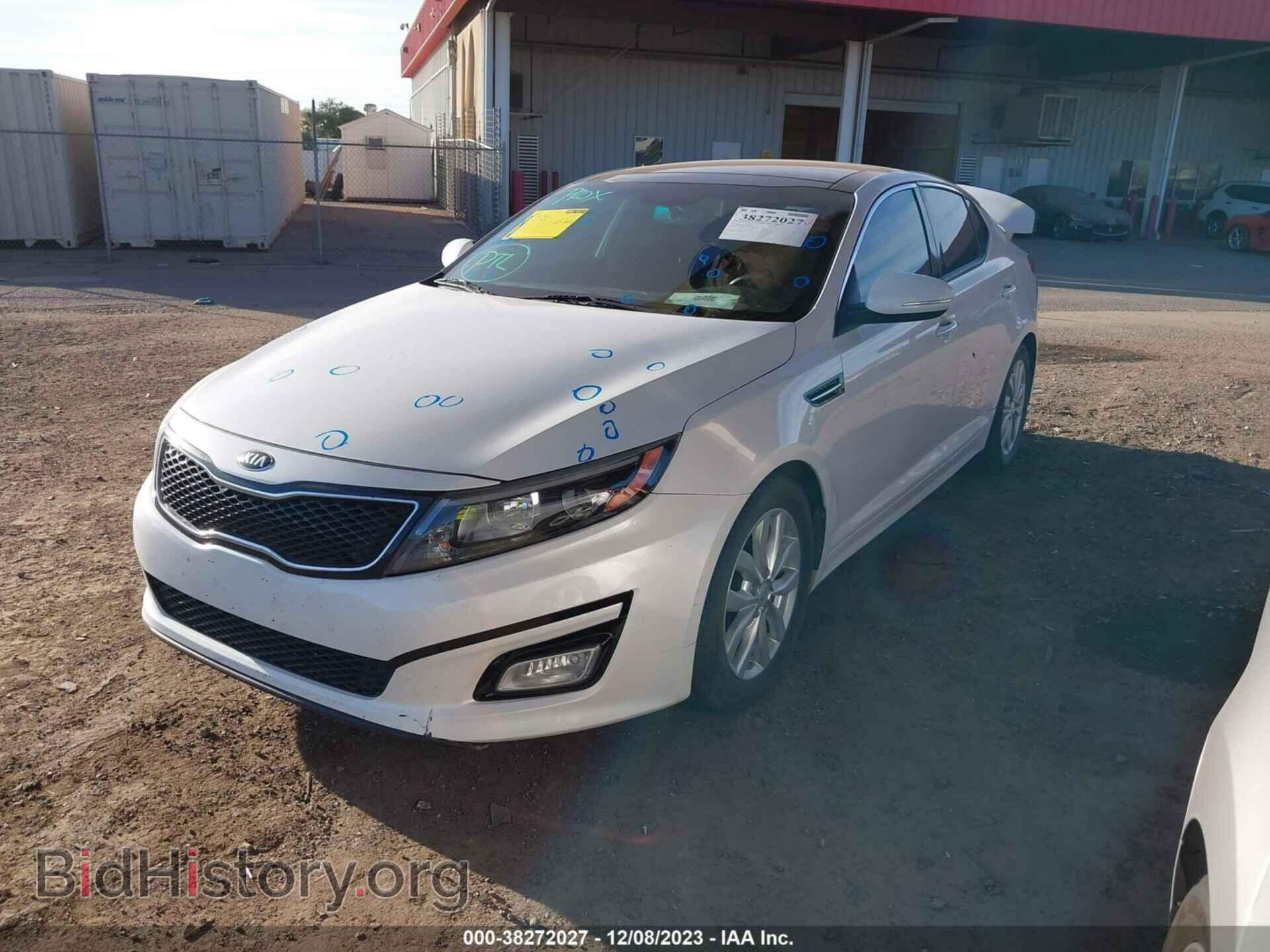 2015 KIA OPTIMA - VIN: 5XXGN4A73FG483011 - Фото 2