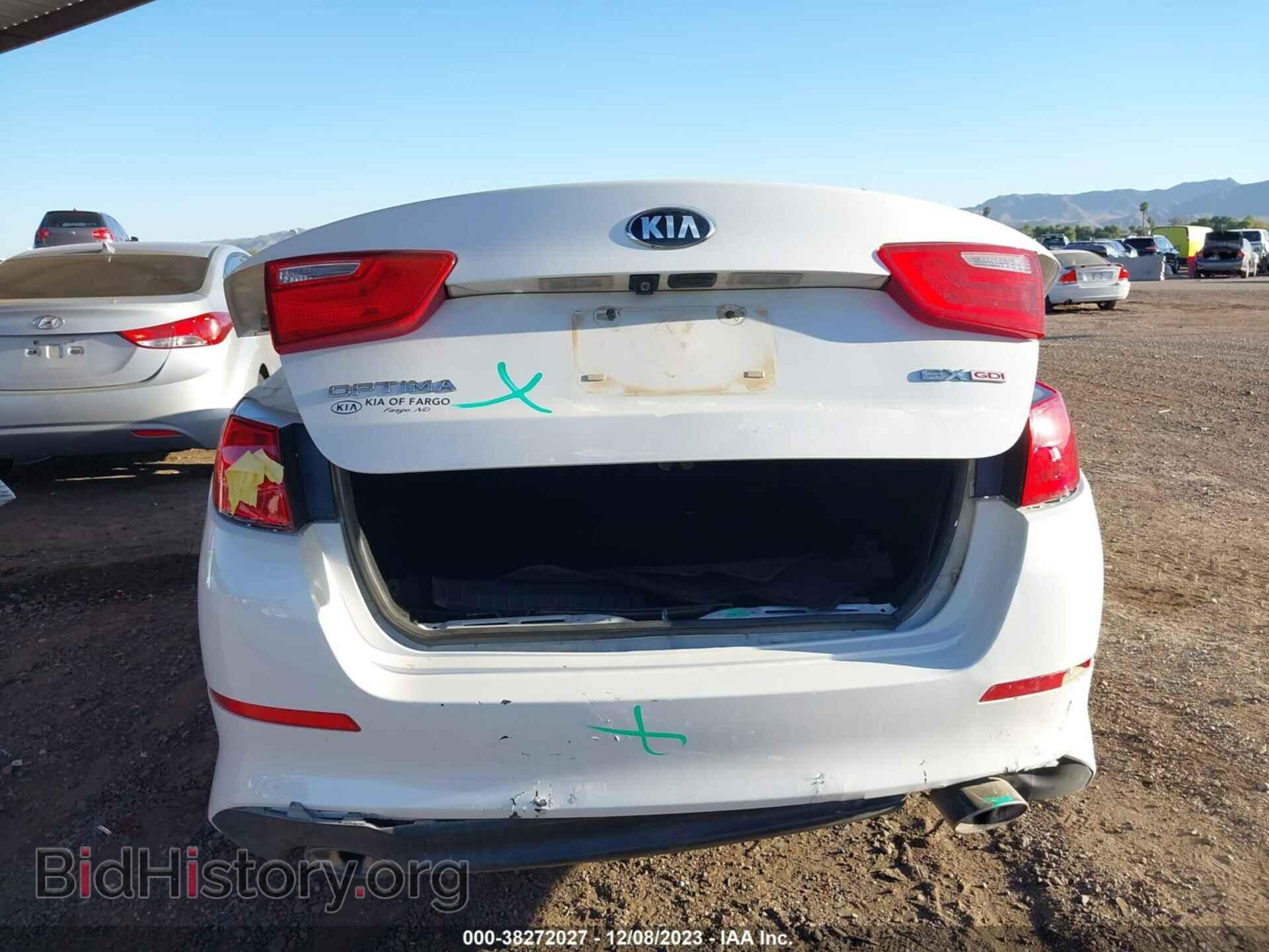 2015 KIA OPTIMA - VIN: 5XXGN4A73FG483011 - Фото 6