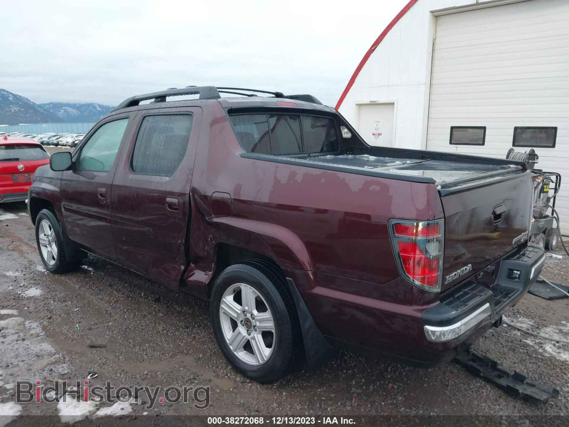 2014 HONDA RIDGELINE - VIN: 5FPYK1F54EB008706 - Фото 3