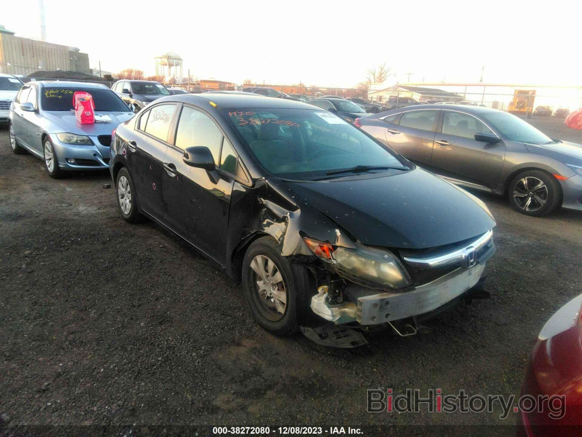 Фотография 2HGFB2F52CH325477 - HONDA CIVIC SDN 2012