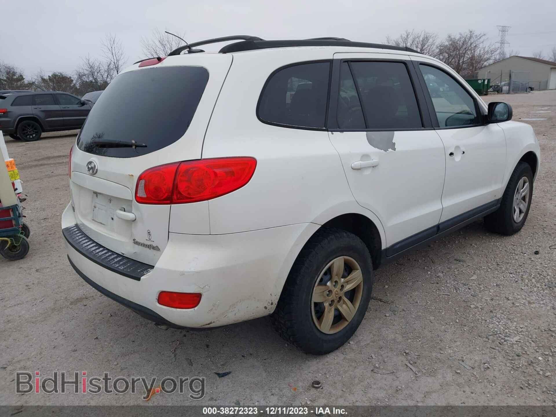 2009 HYUNDAI SANTA FE - VIN: 5NMSG73D49H247210 - Фото 4