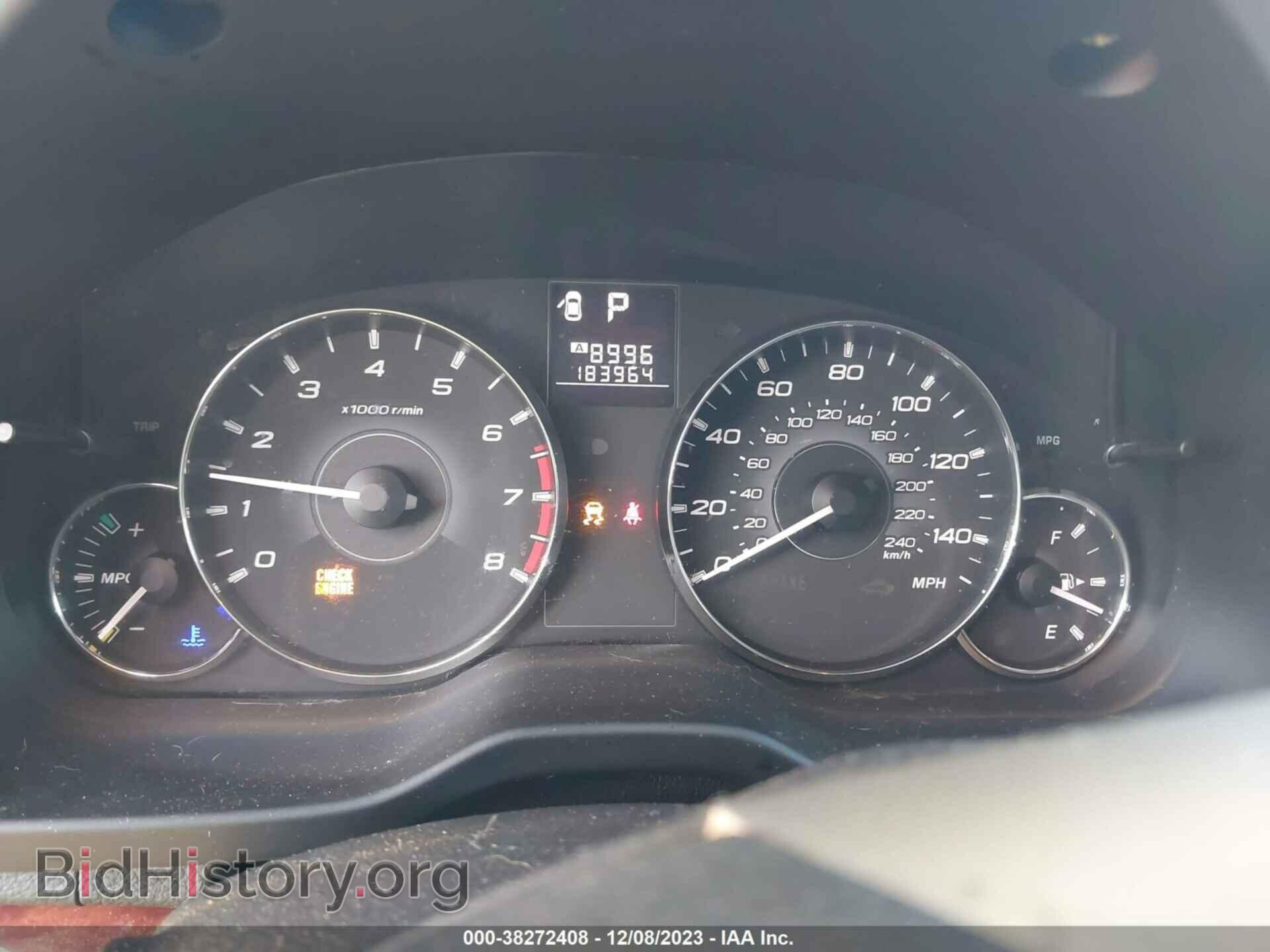 2012 SUBARU OUTBACK - VIN: 4S4BRCKC4C3232459 - Фото 7