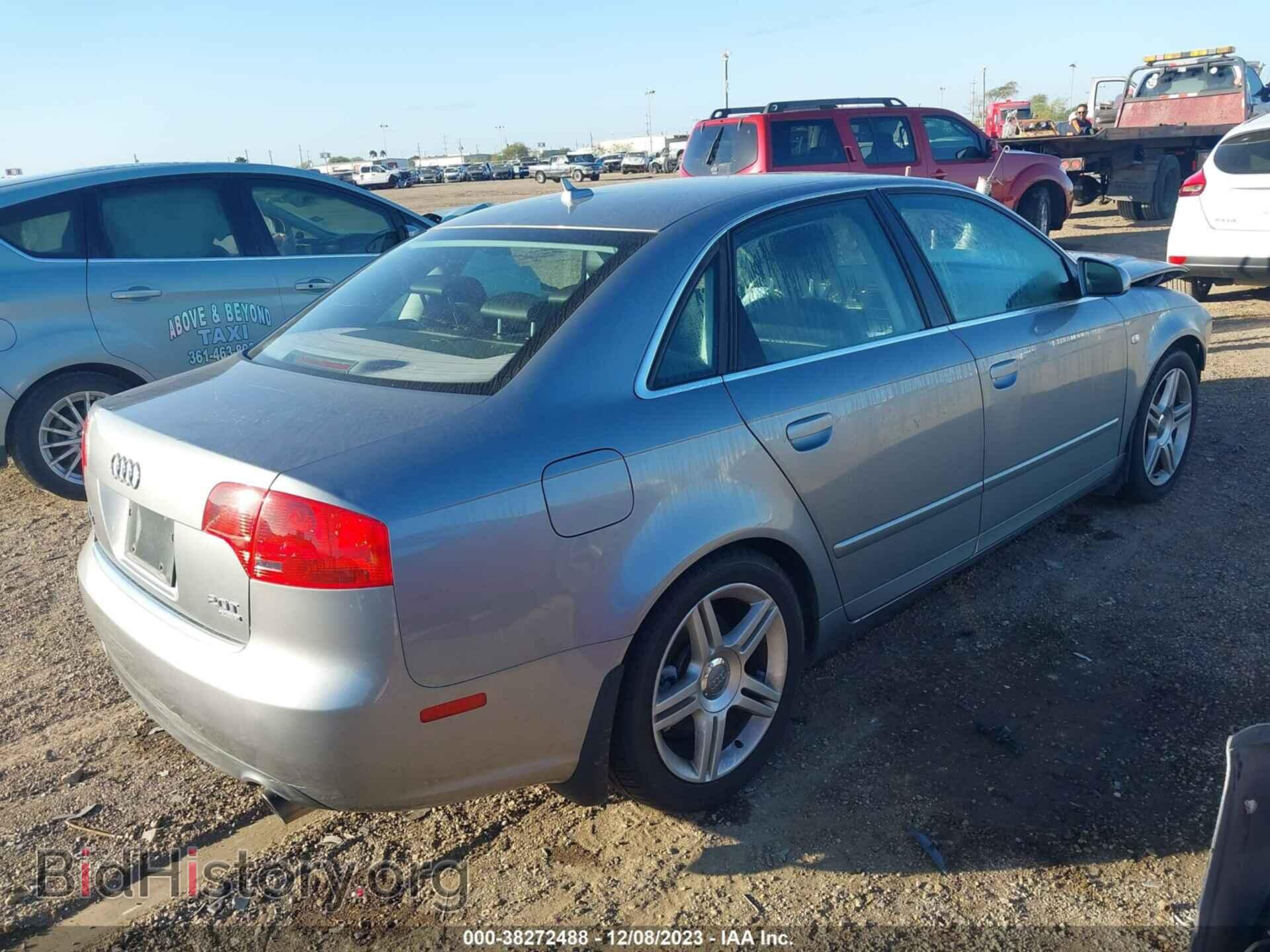 2007 AUDI A4 - VIN: WAUDF78E27A127794 - Photo 4