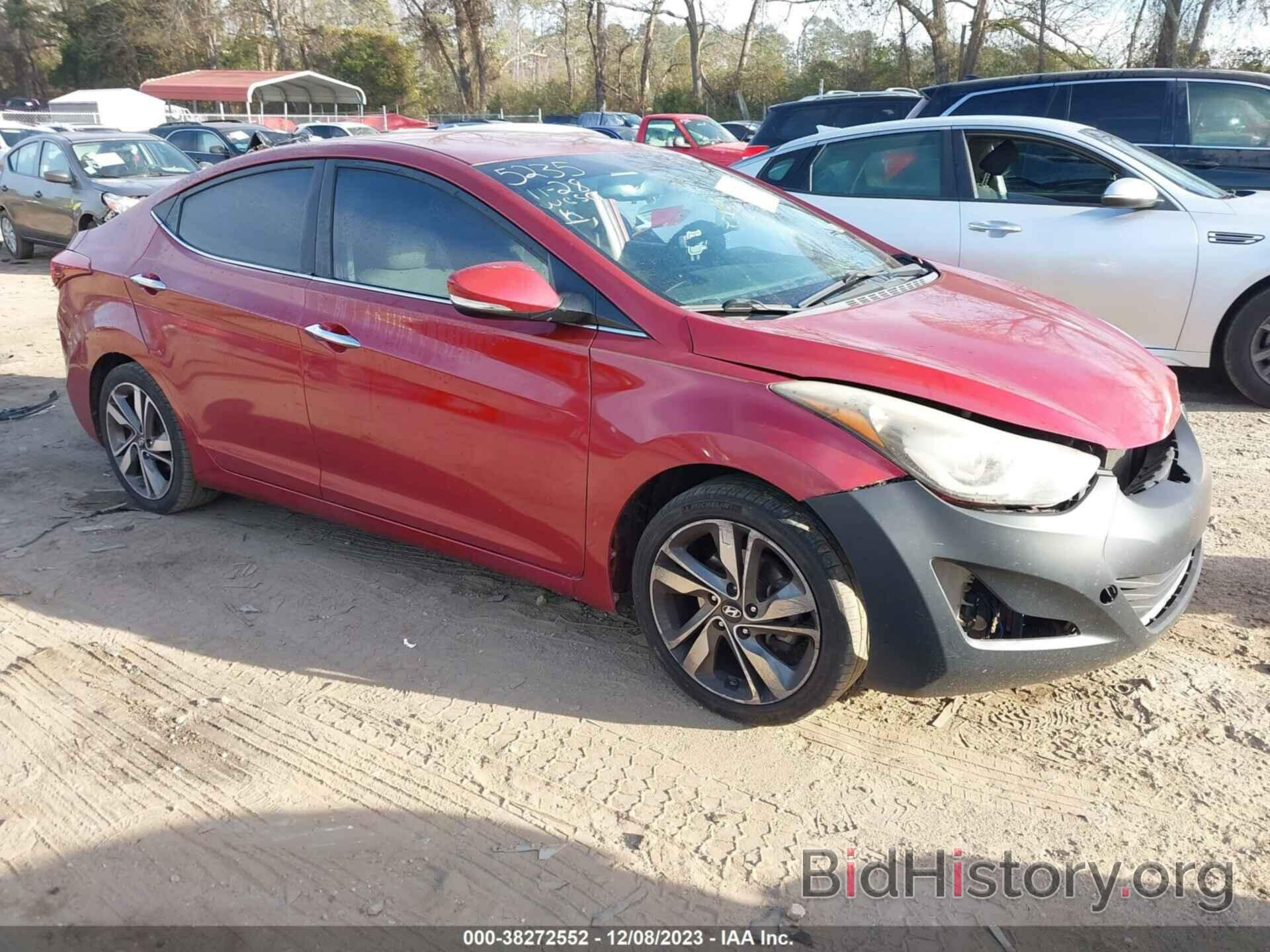 Photo 5NPDH4AE1EH455235 - HYUNDAI ELANTRA 2014