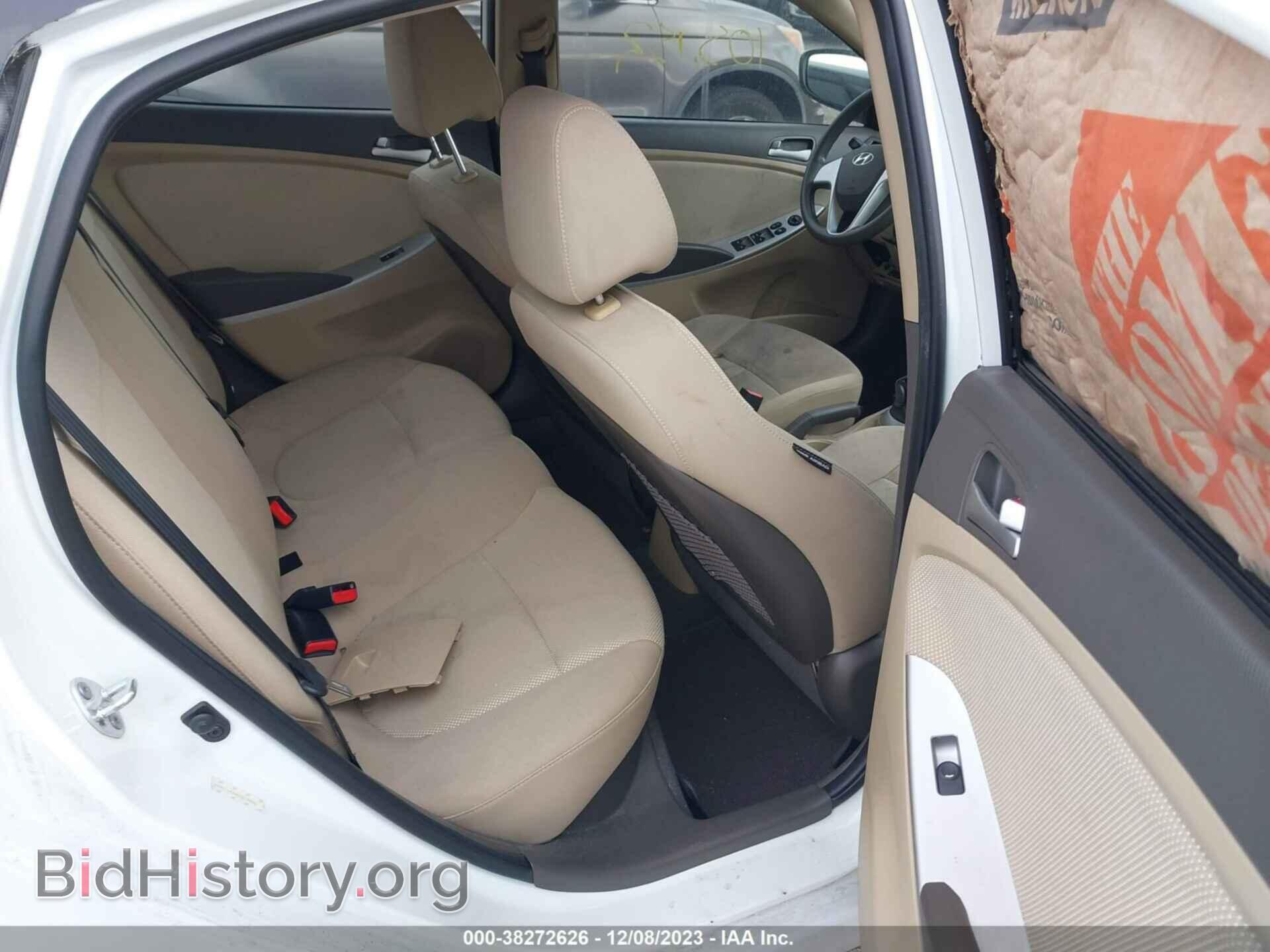 2013 HYUNDAI ACCENT - VIN: KMHCT4AE8DU479896 - Фото 8